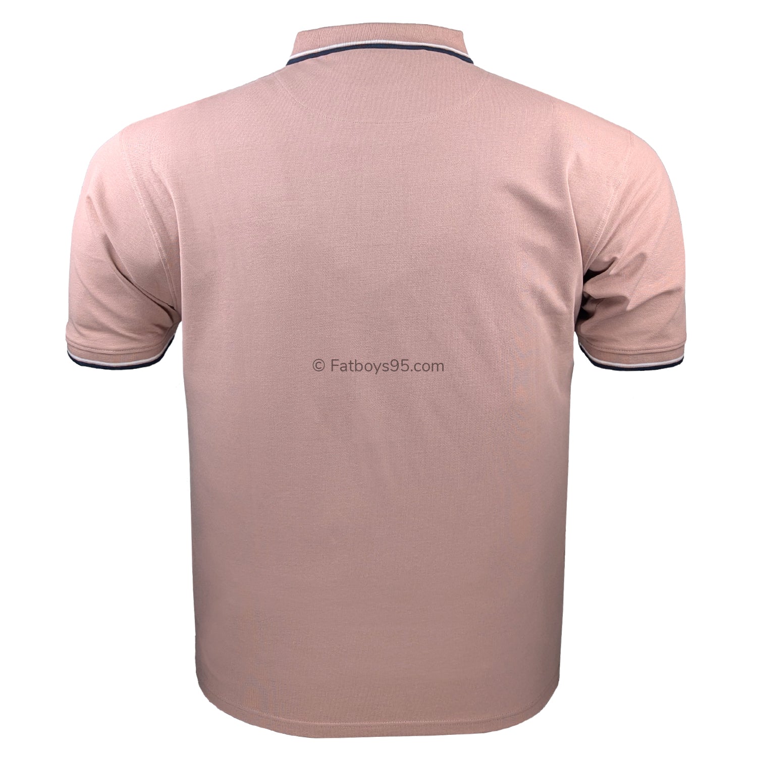 Kam Tipped Polo - KBS 5537 - Mauve 4