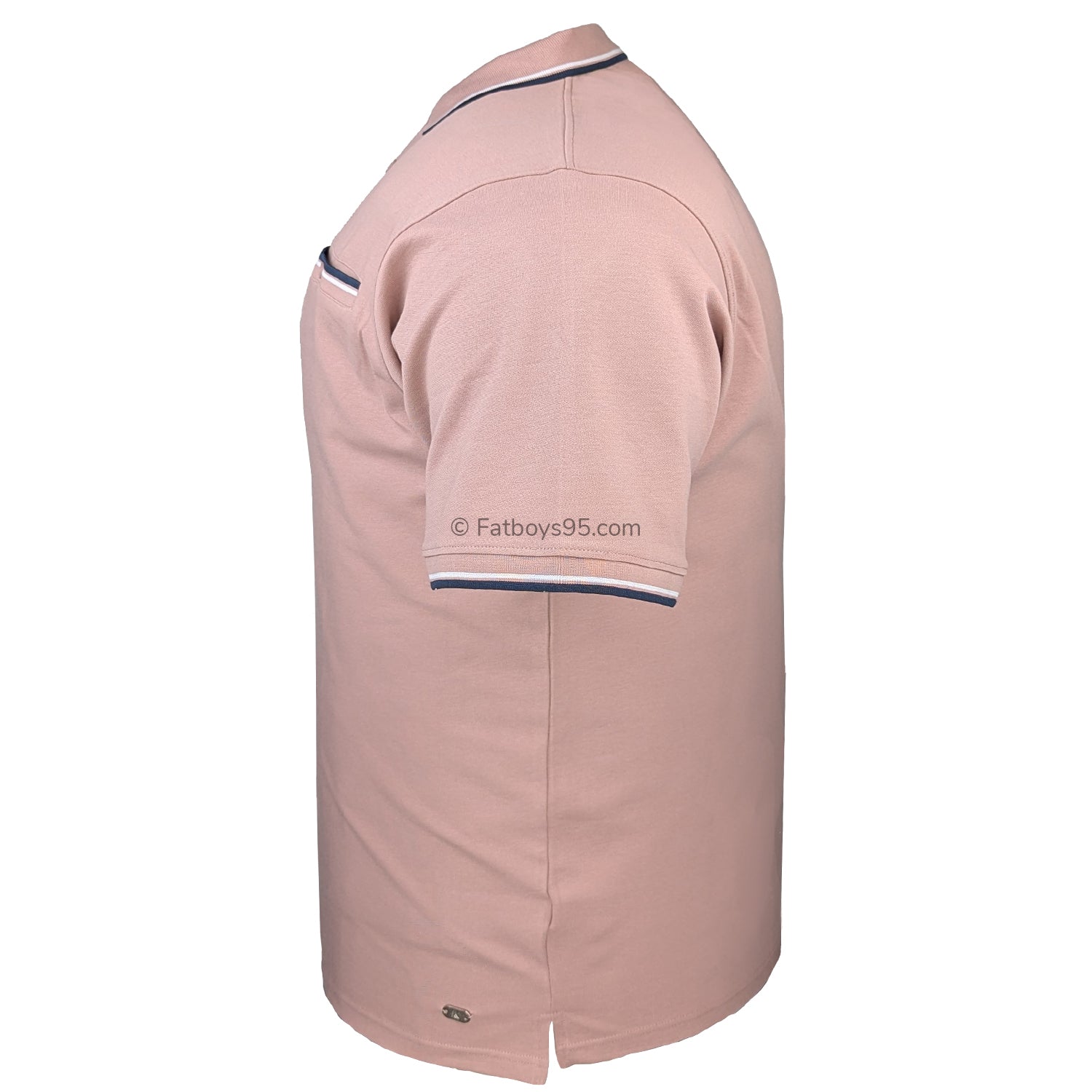 Kam Tipped Polo - KBS 5537 - Mauve 5