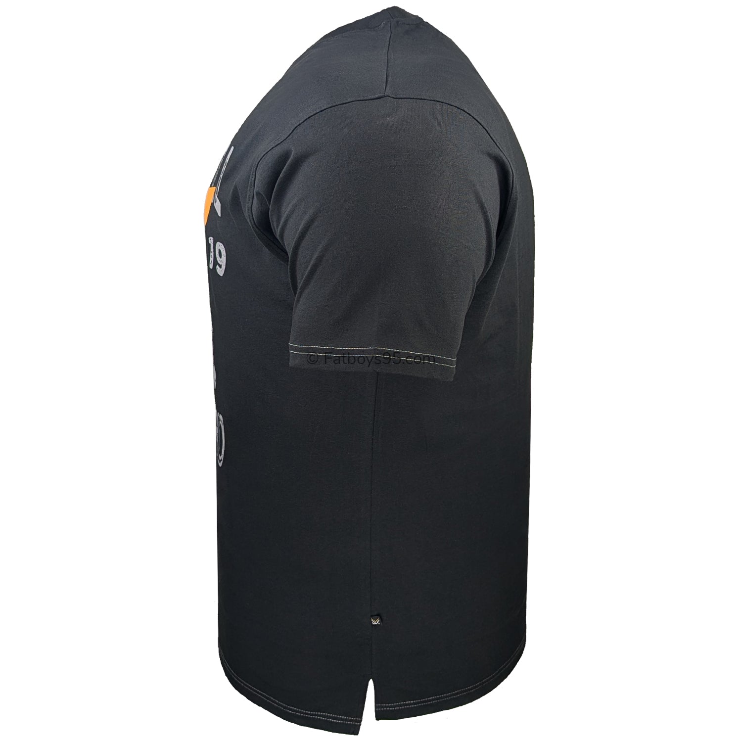 Kam Rock N Roll Skull Print Tee - KBS 5805 - Black 4