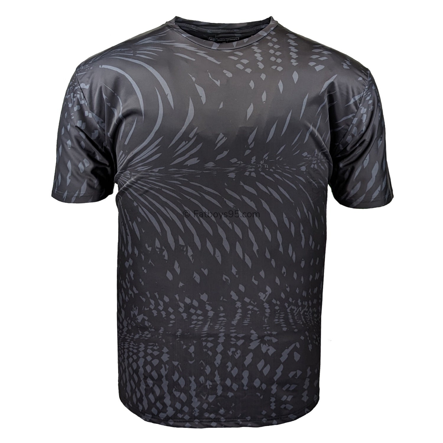 Kam Active Performance Marl Tee - KBS AP003 - Black 1