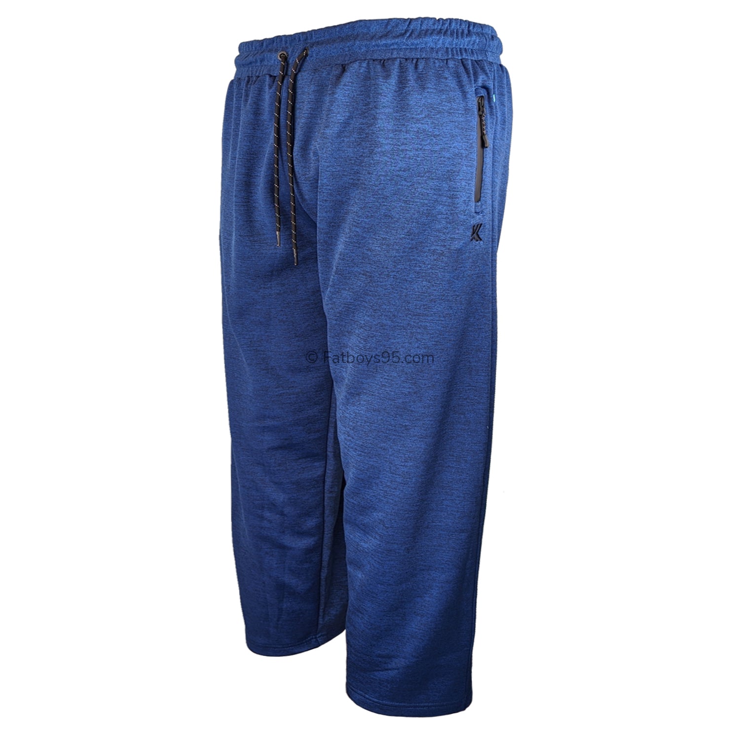 Kam Active Performance Marl Joggers - AP006 - Indigo 2