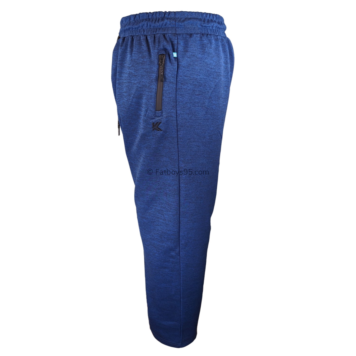 Kam Active Performance Marl Joggers - AP006 - Indigo 3