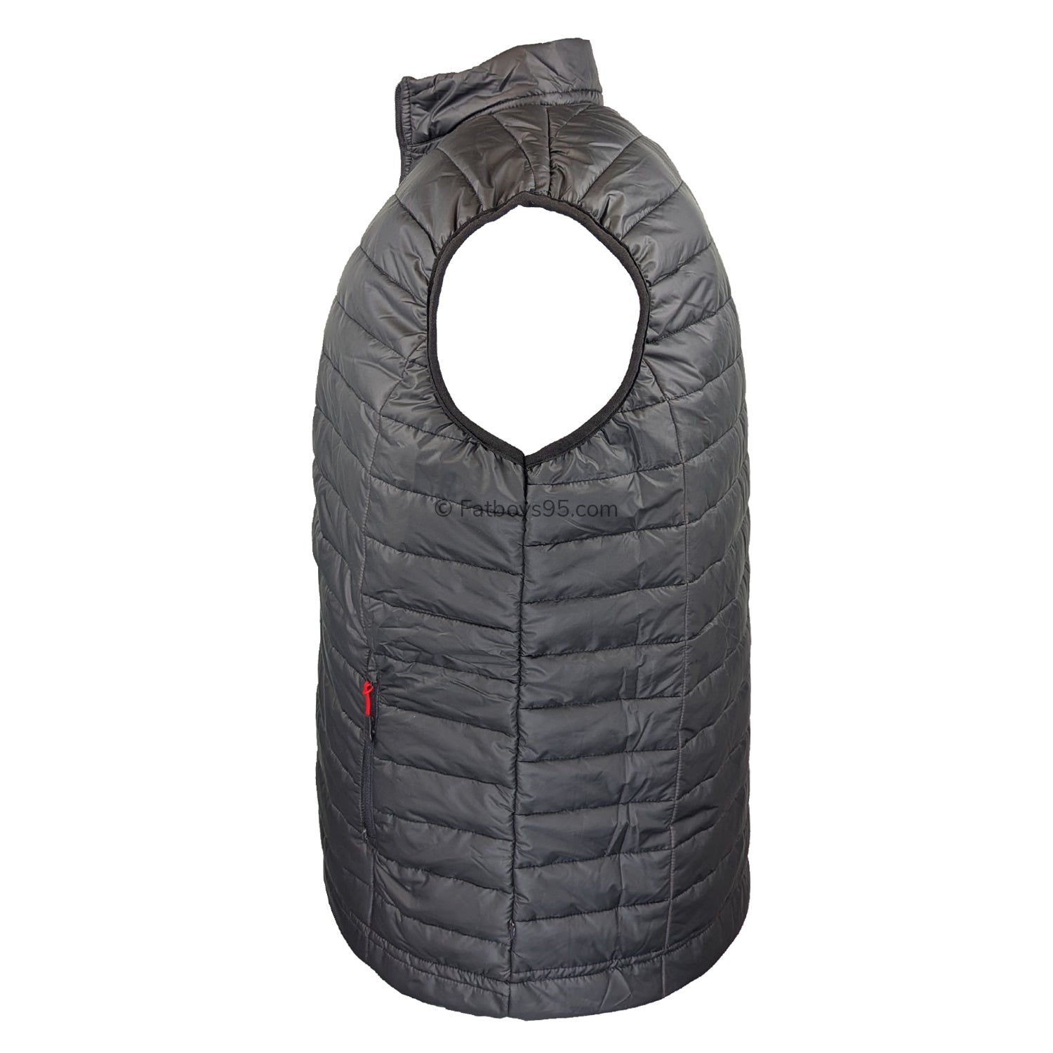 Kam Full Zip Padded Gilet - KV141 - Black 4