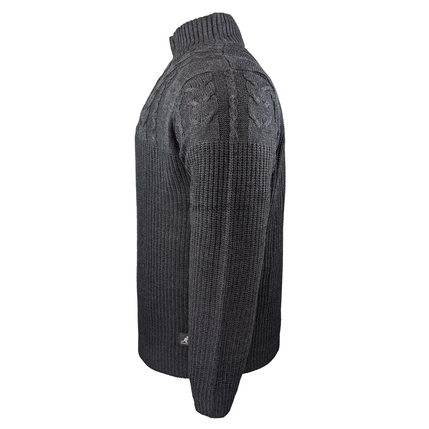 Kangol Mens Knit - K604524 - Stowe - Charcoal Marl 3