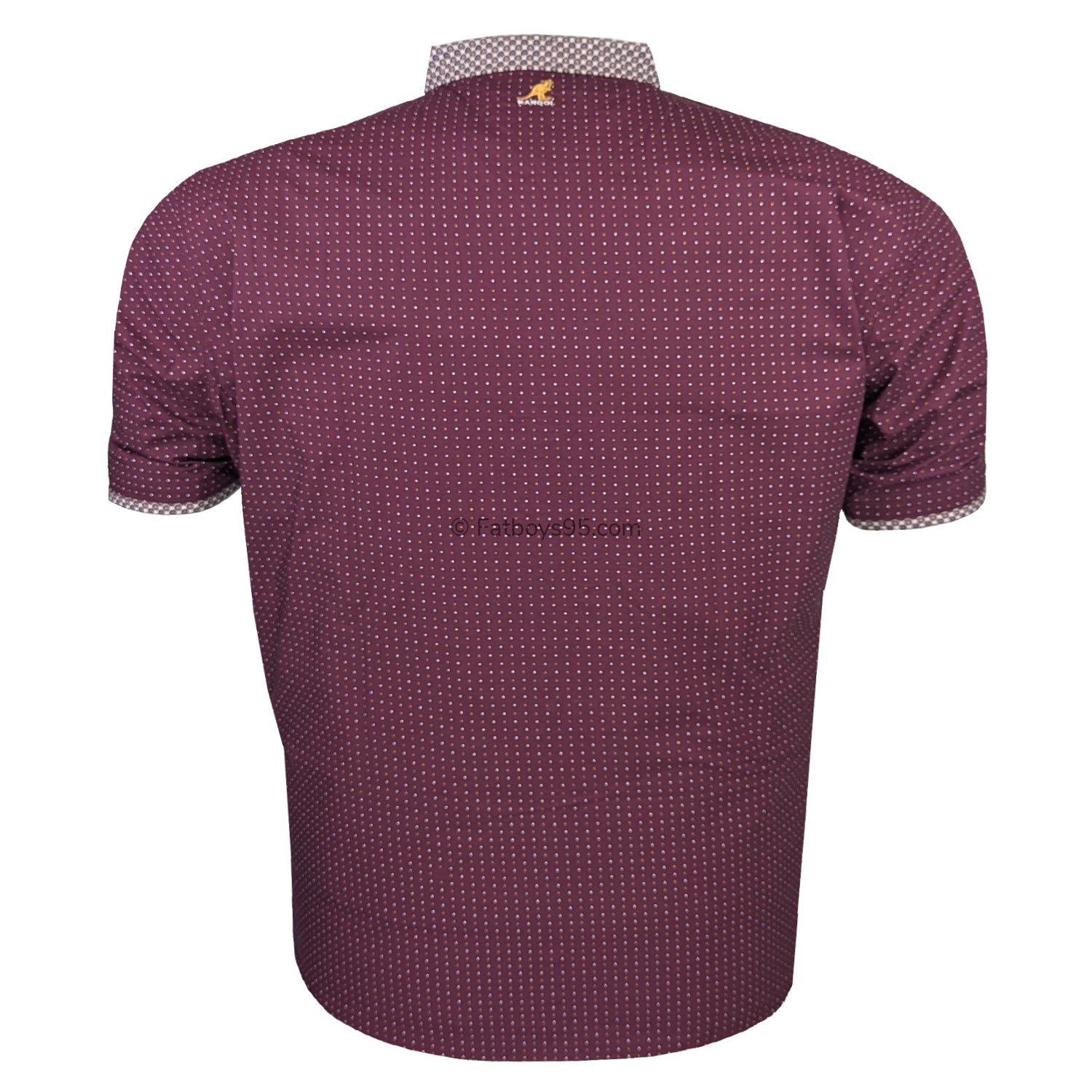 Kangol S/S Shirt - K605432 - Mahogany 2