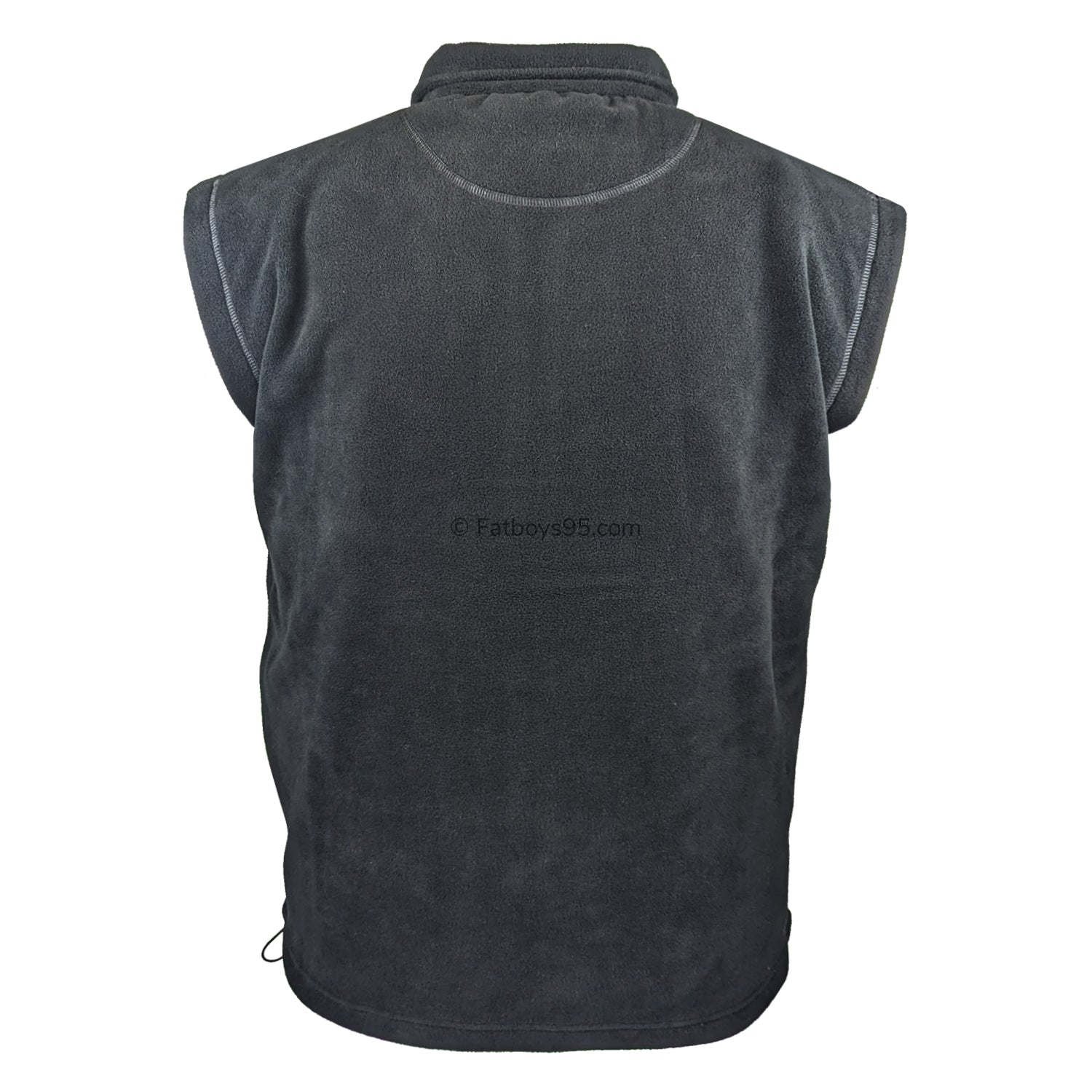 Metaphor Full Zip Sleeveless Fleece - 01550 - Black 2