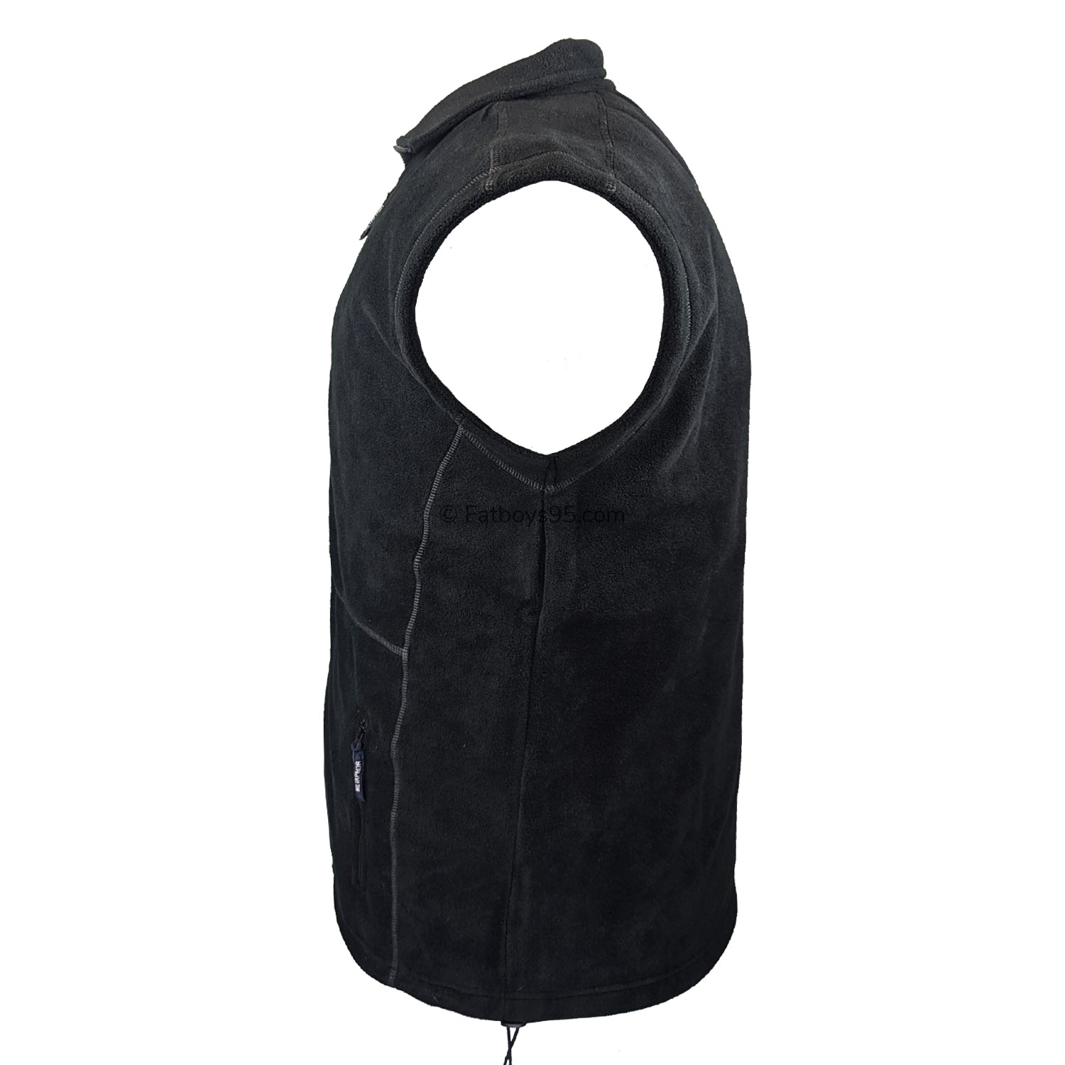 Metaphor Full Zip Sleeveless Fleece - 01550 - Black 3