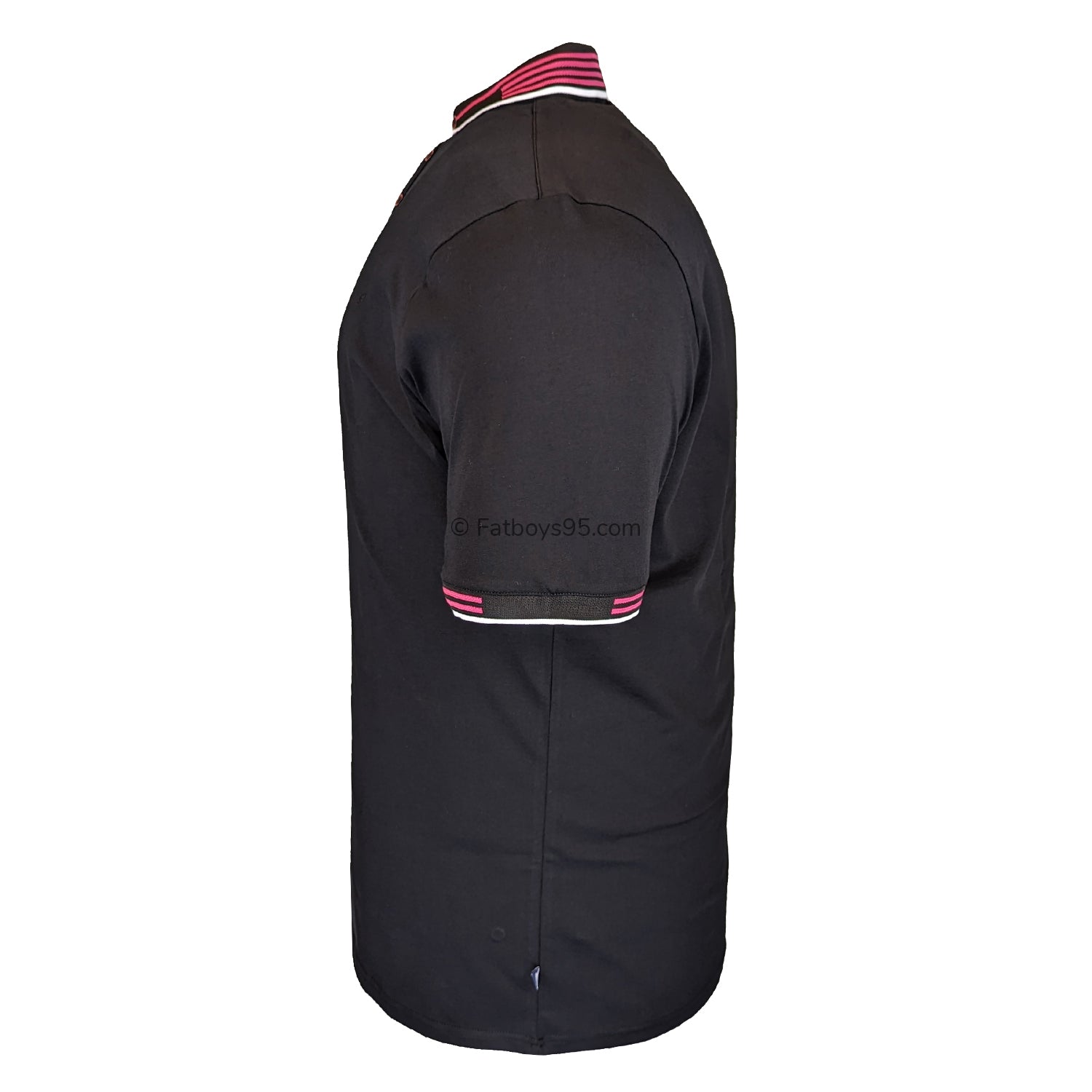 Mish Mash Polo - 22885 - Oslo - Black / Pink 4