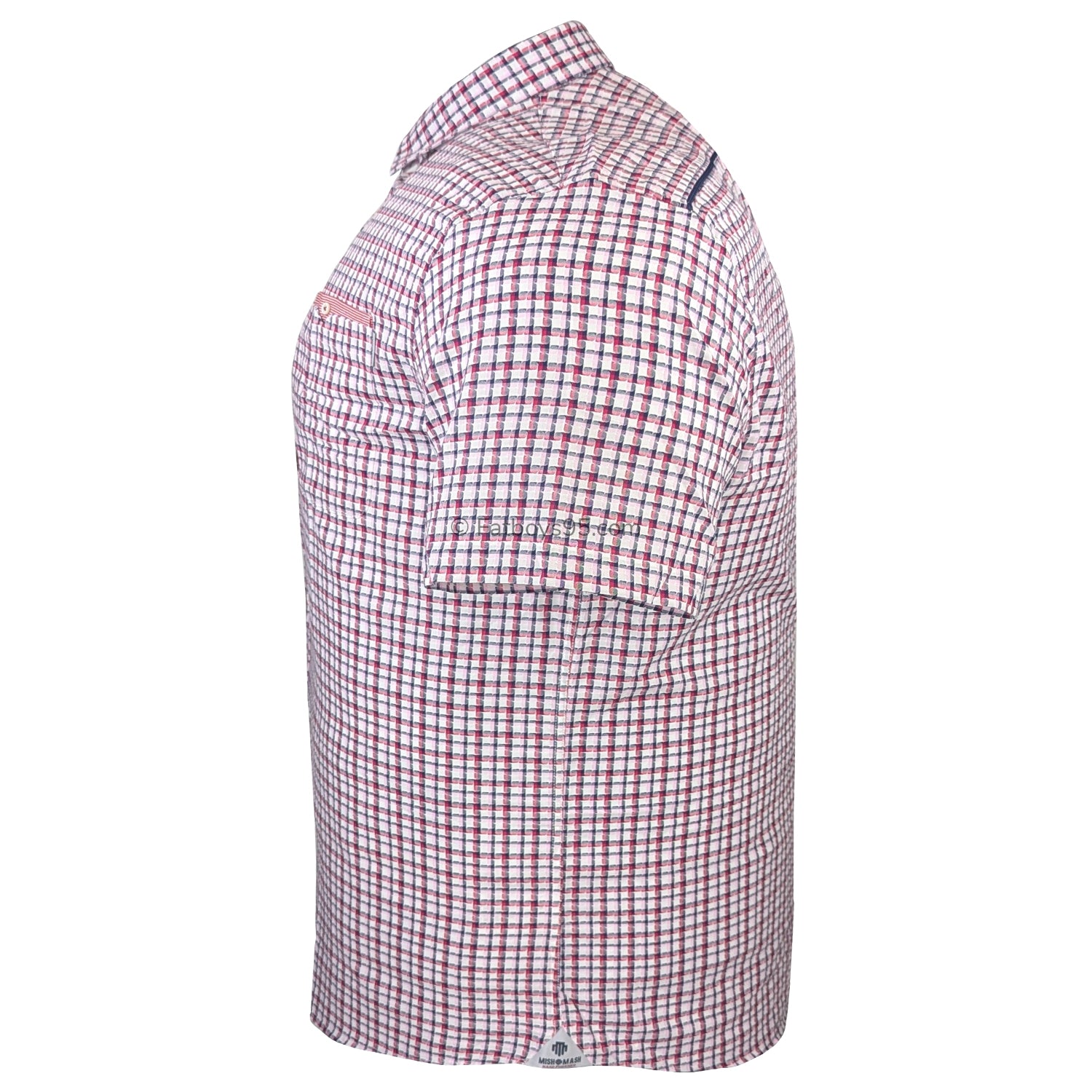 Mish Mash S/S Shirt - 2293 - Aries - Red Check 4
