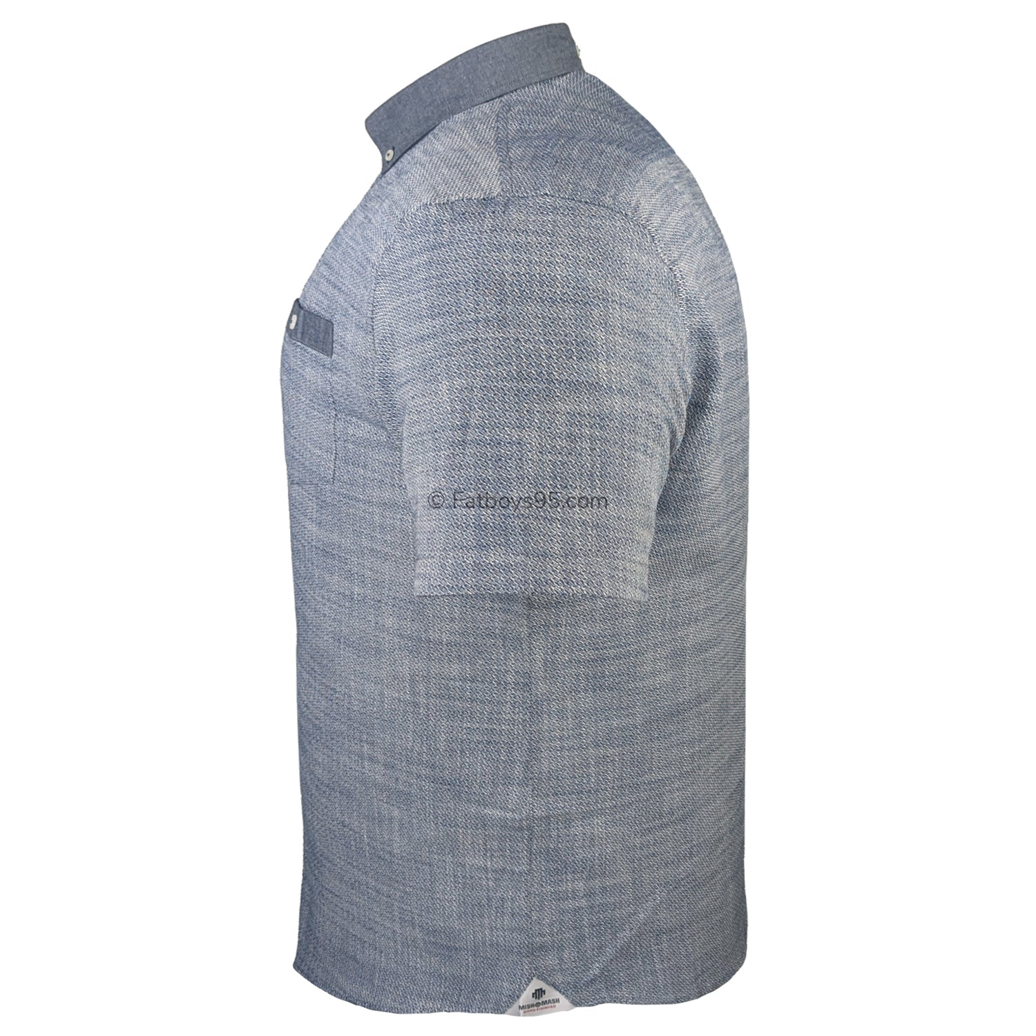 Mish Mash S/S Shirt - 2293 - Stuart - Navy 5