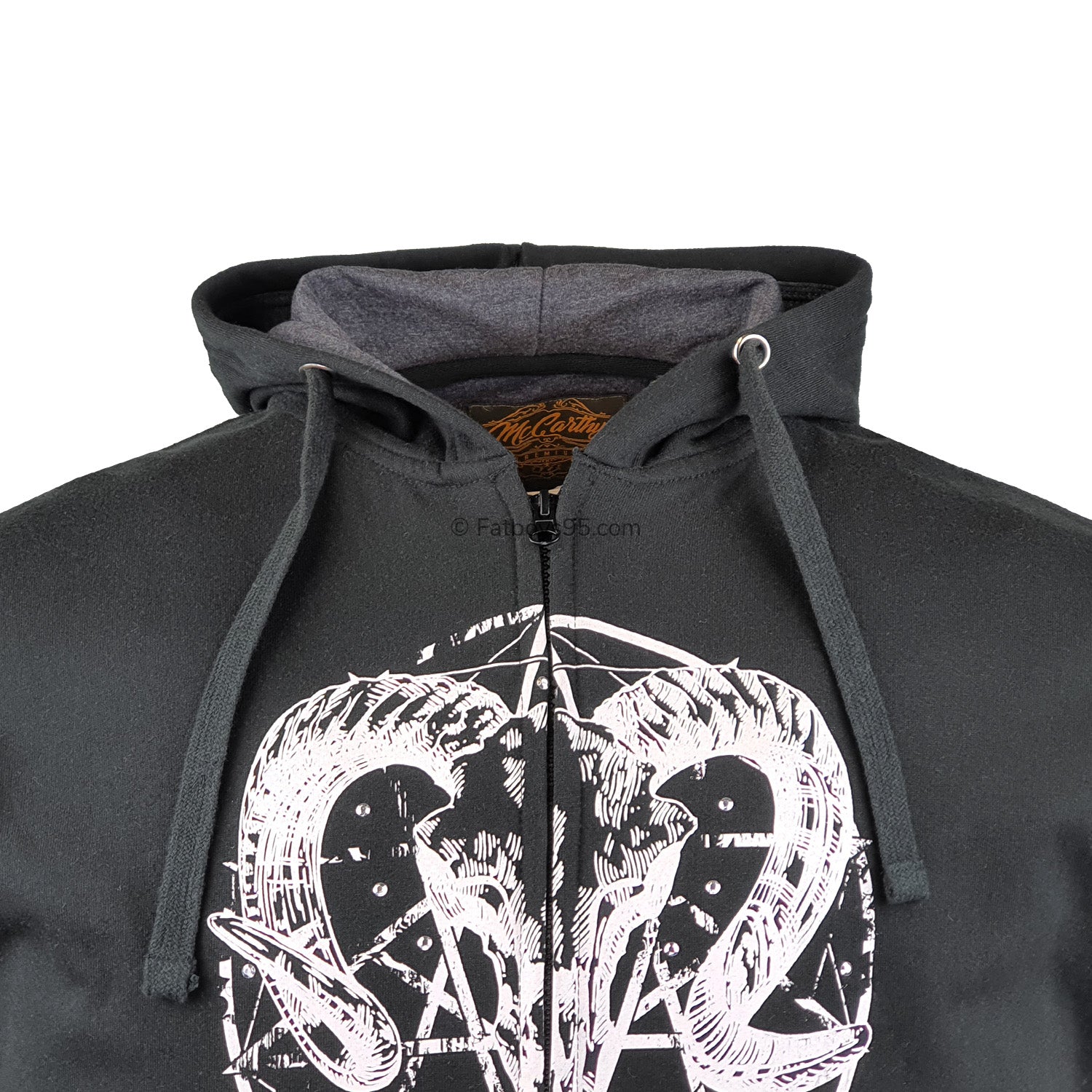 McCarthy Full Zip Hoody - MC700 - Black 2