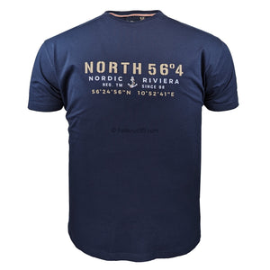 North 56°4 T-Shirt - 41145 - Navy Blue 1