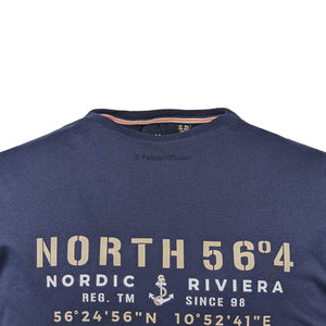 North 56°4 T-Shirt - 41145 - Navy Blue 2