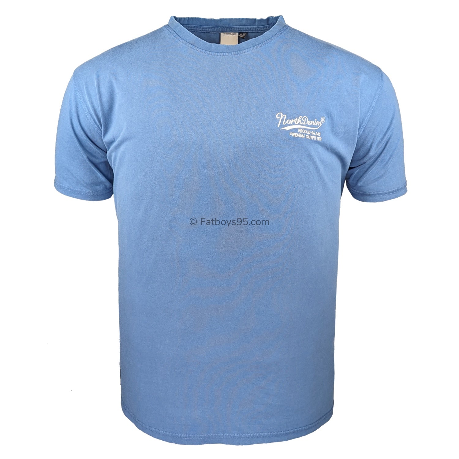 North 56Denim T-Shirt - 41330 - Dusty Blue 1