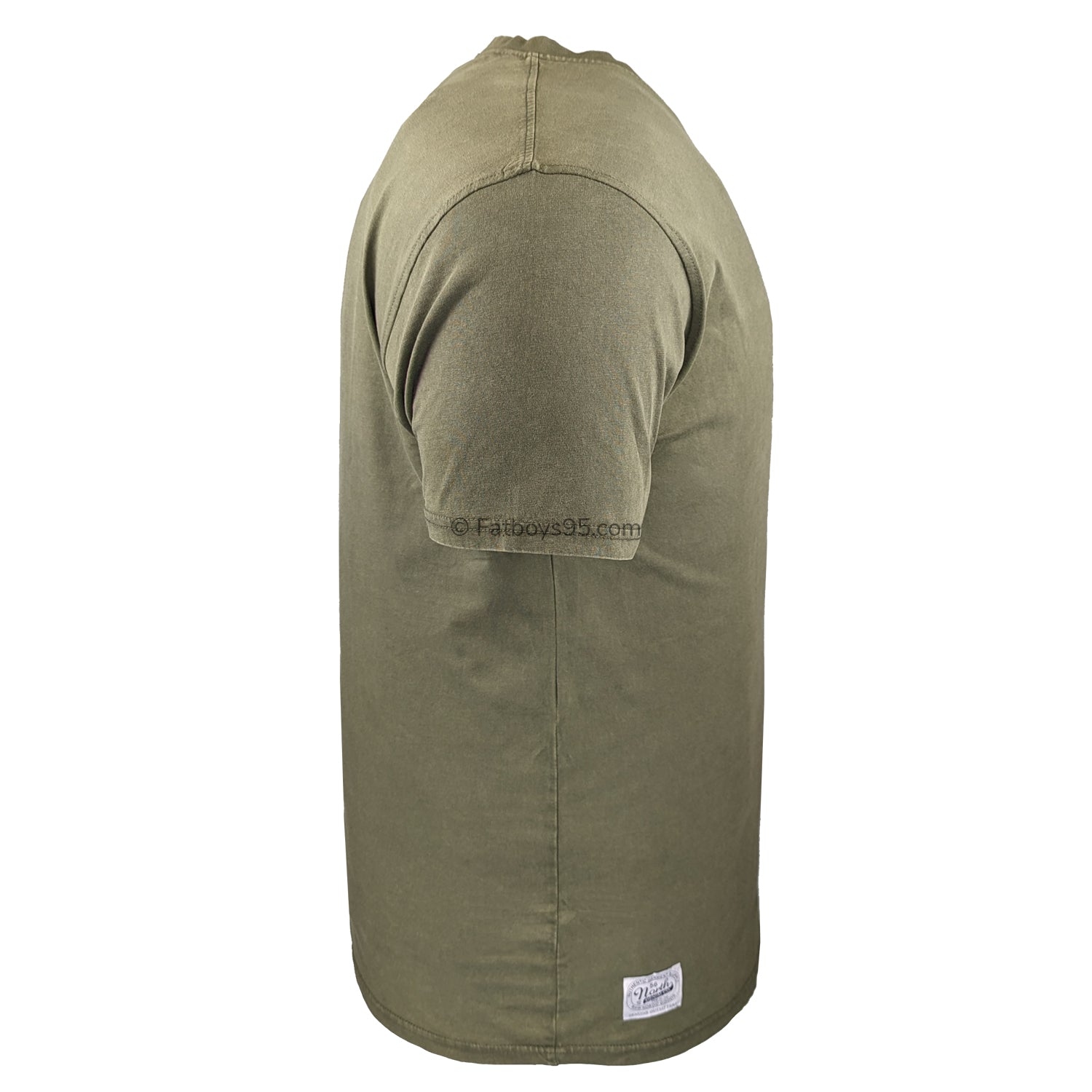 North 56Denim T-Shirt - 41330 - Dusty Olive Green 5