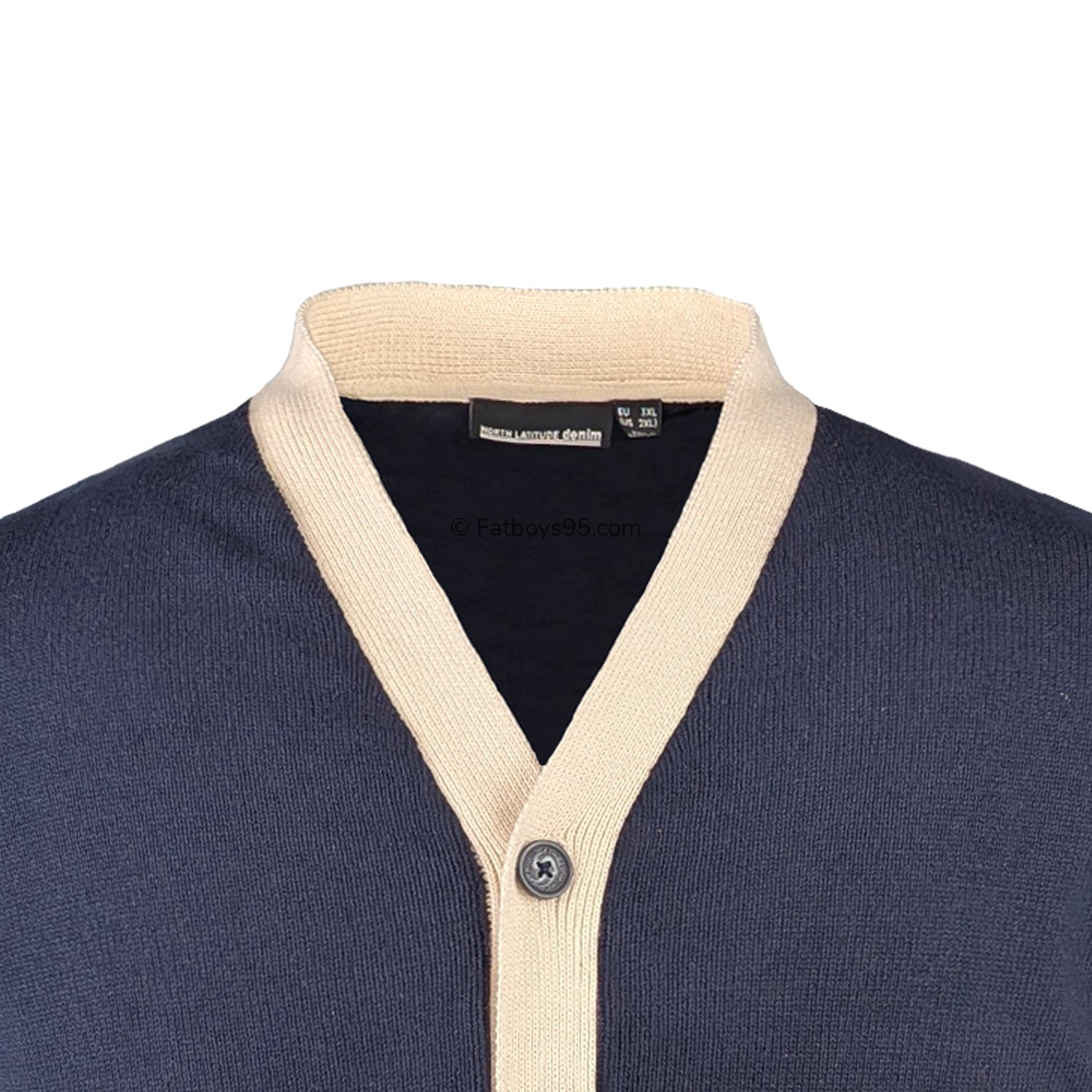 North Latitude Denim Knitted Cardigan - 53338 - Night Sky 2