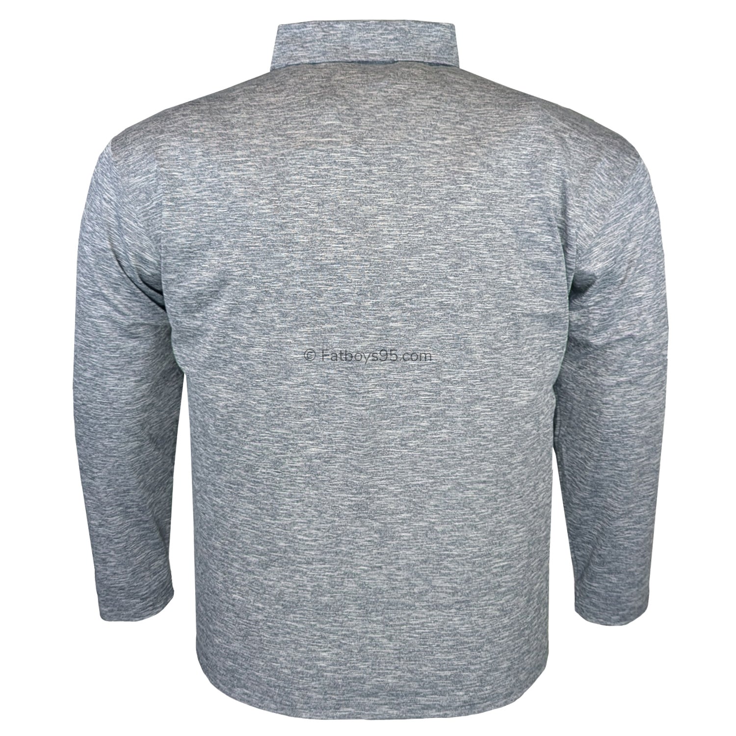 North 56°4 Long Sleeve Polo - 83174 - Grey Melange 3