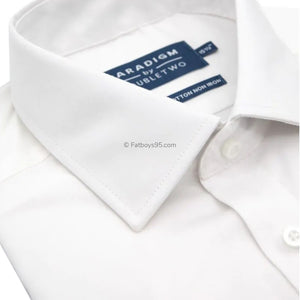 Paradigm Double Cuff Non Iron Shirt - SLS8511 - White 2