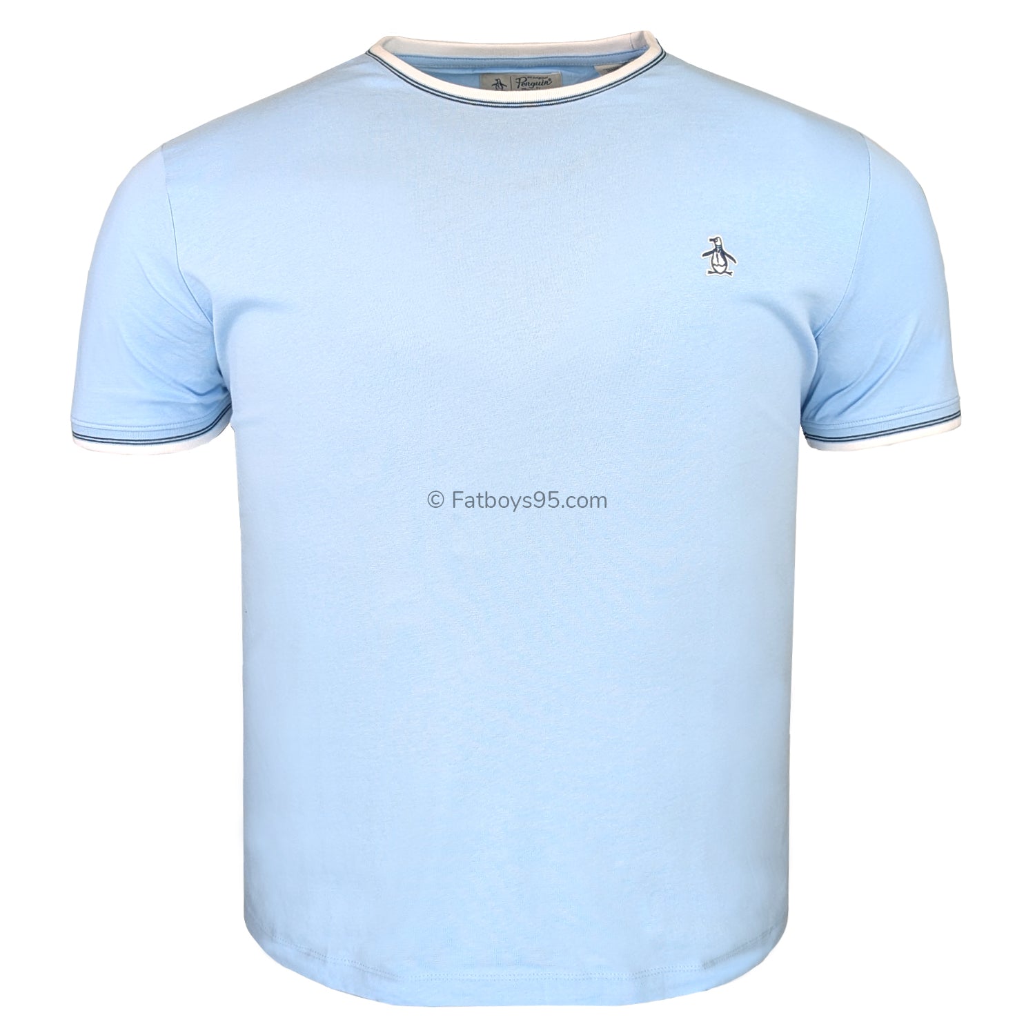 Penguin T-Shirt - OJKS3718 - Cerulean 1