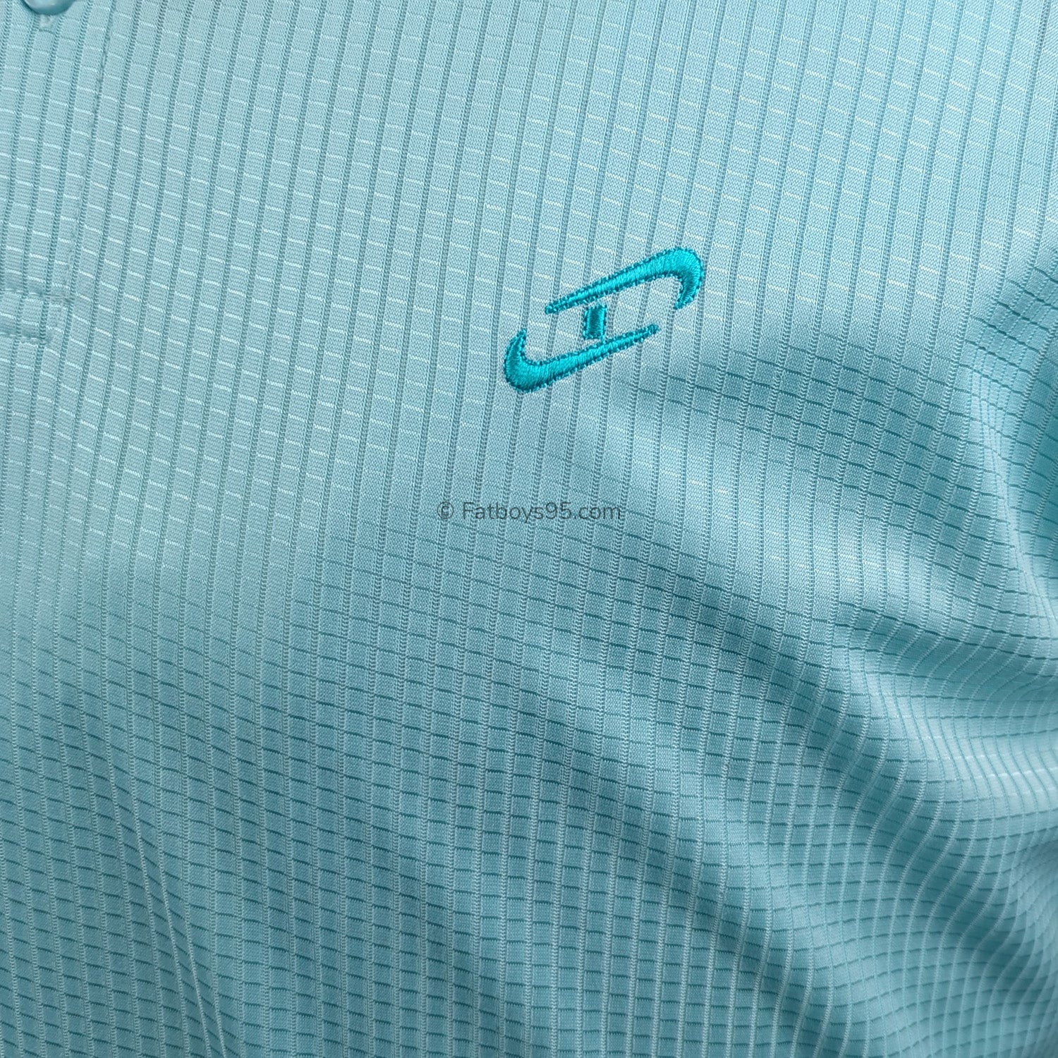 Perfect Collection Plain Mesh Polo - Light Blue 3