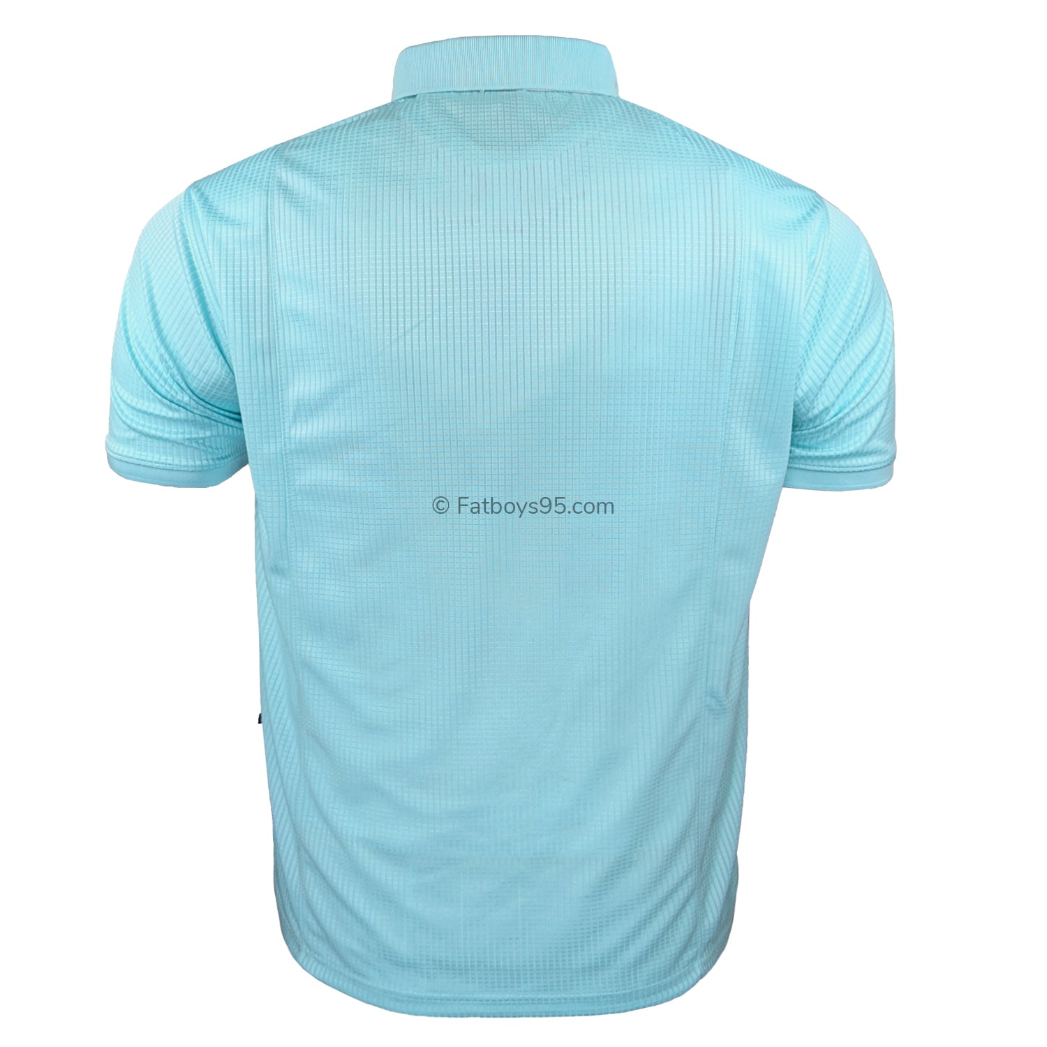 Perfect Collection Plain Mesh Polo - Light Blue 4