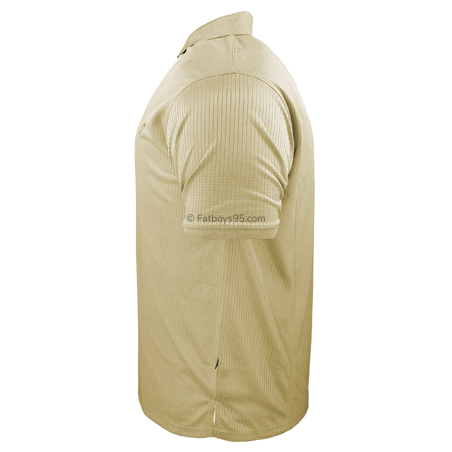 Perfect Collection Plain Mesh Polo - Stone 5