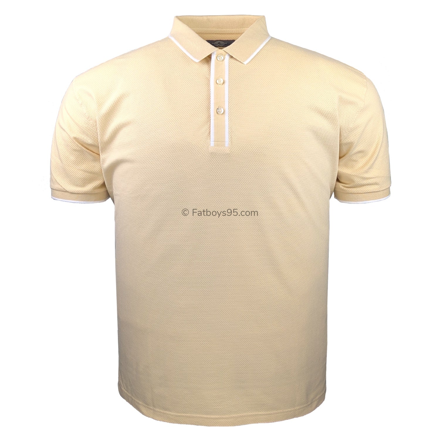 Peter Gribby Polo - PJ24109 - Lemon 1