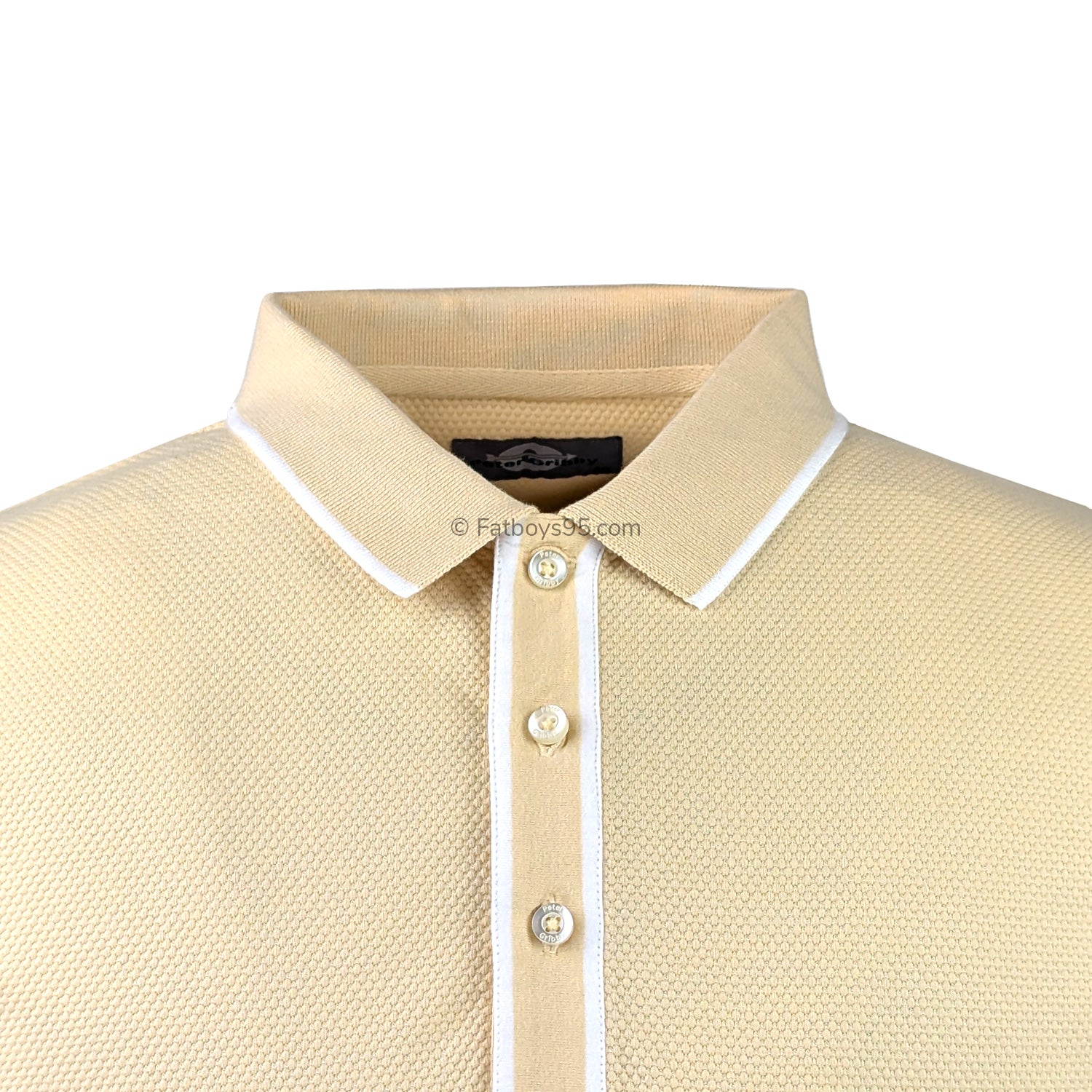 Peter Gribby Polo - PJ24109 - Lemon 2
