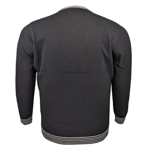 Pierre Cardin V Neck Sweater - 28101400 - Black 2