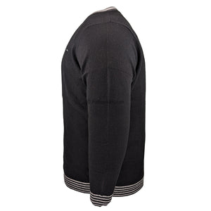 Pierre Cardin V Neck Sweater - 28101400 - Black 3