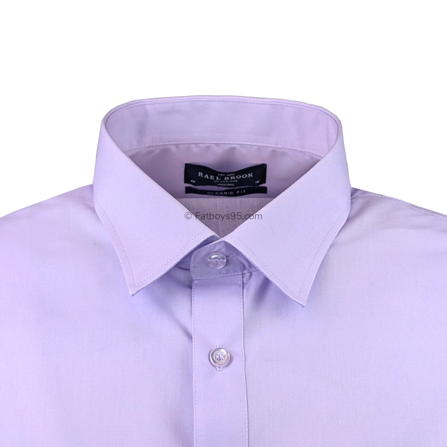 Rael Brook Plain L/S Shirt - 8082 - Lilac 2