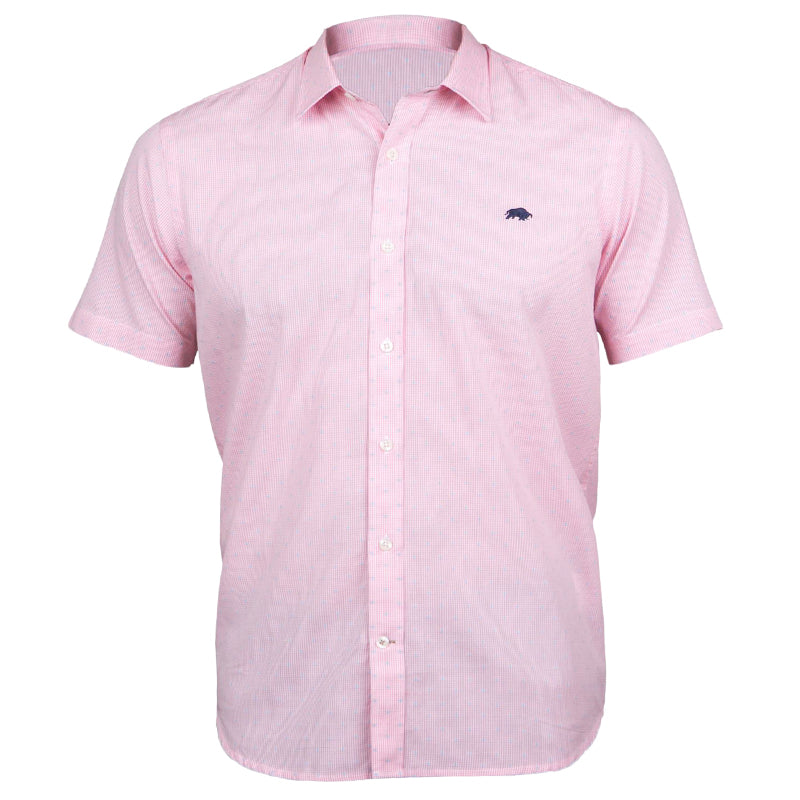 Raging Bull S/S Polka Dot Shirt - S16CS14 - Vivid Pink 2