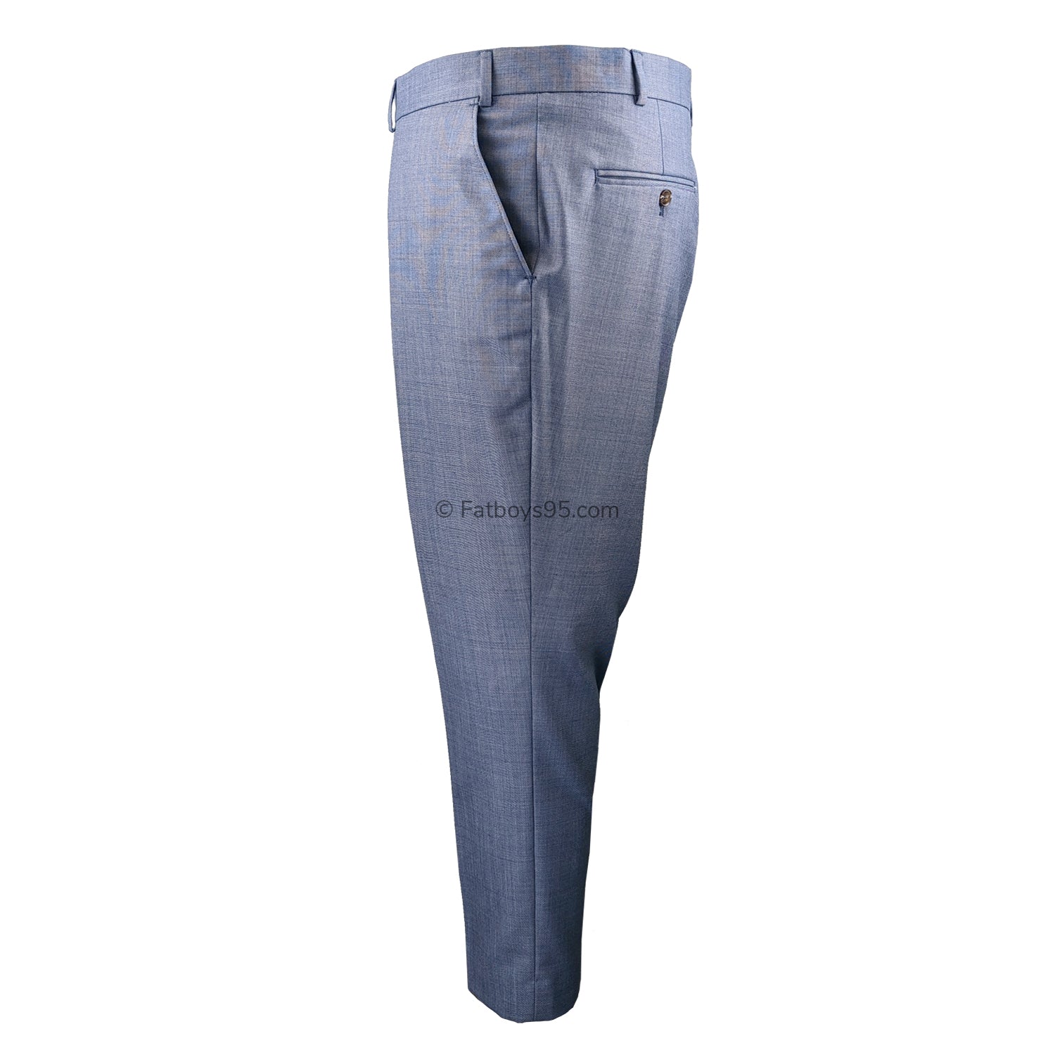 Scott Suit Trousers - SS19201 - Light Blue 3
