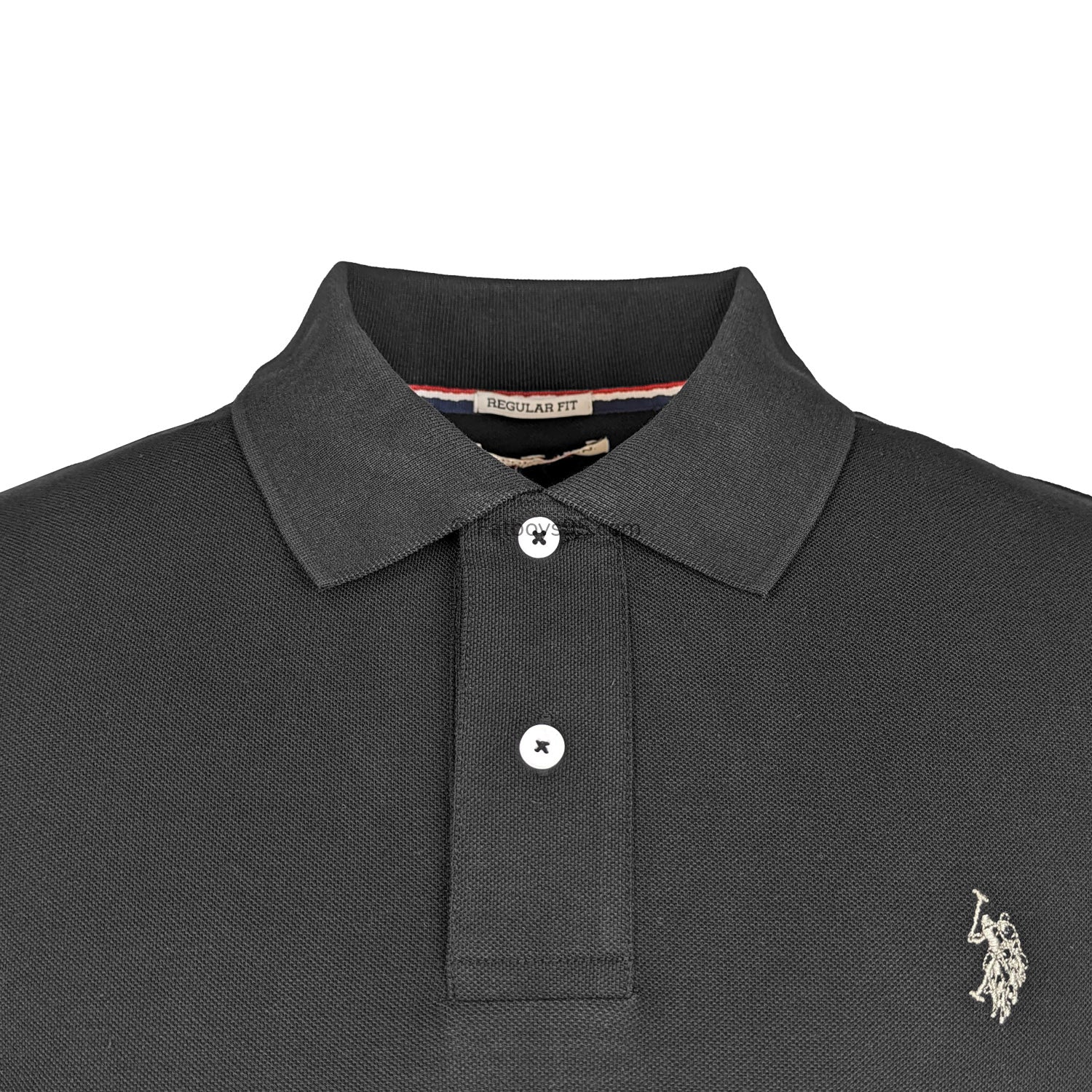 U.S. Polo Assn Core Pique Polo - BUP0001 - Black 2