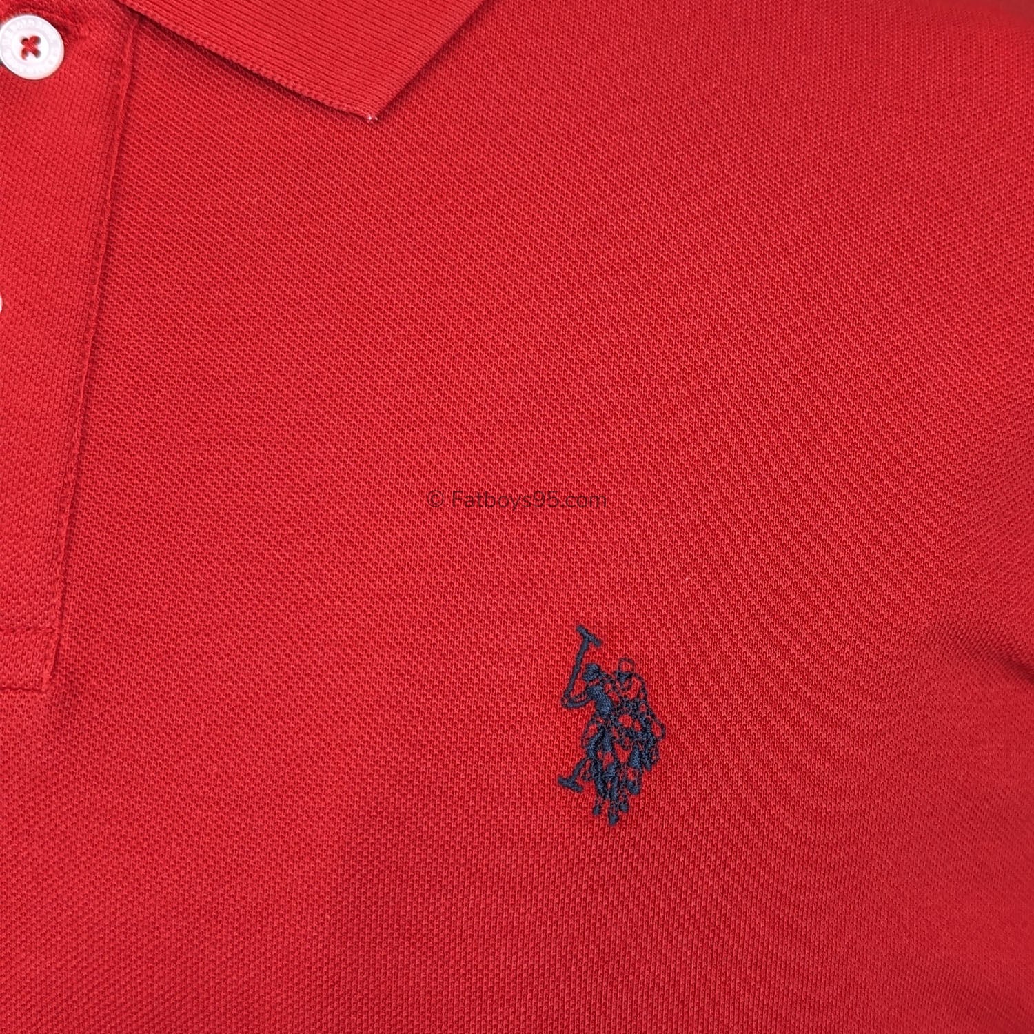 U.S. Polo Assn Core Pique Polo - BUP0001 - Haute Red 3