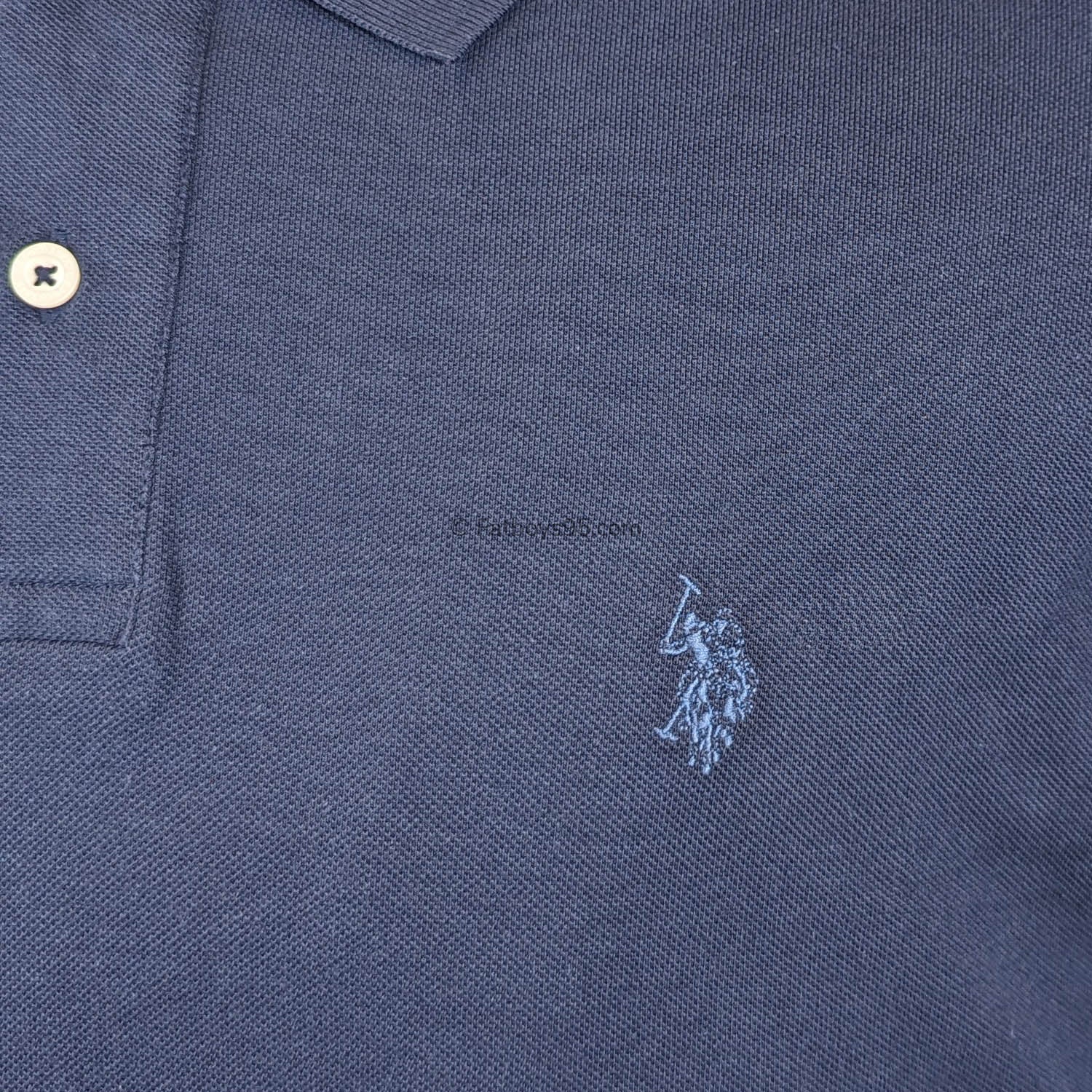 U.S. Polo Assn Core Pique Polo - BUP0001 - Navy Blazer 3