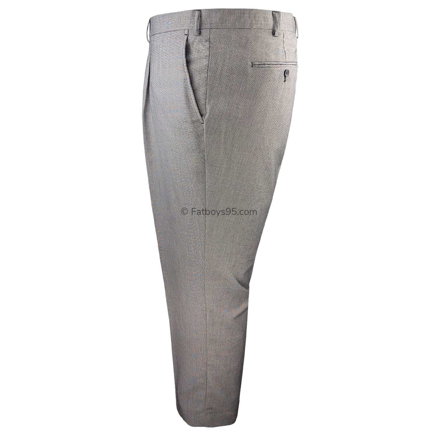 Voeut Suit Trousers - Jovan - Grey Puppytooth 4