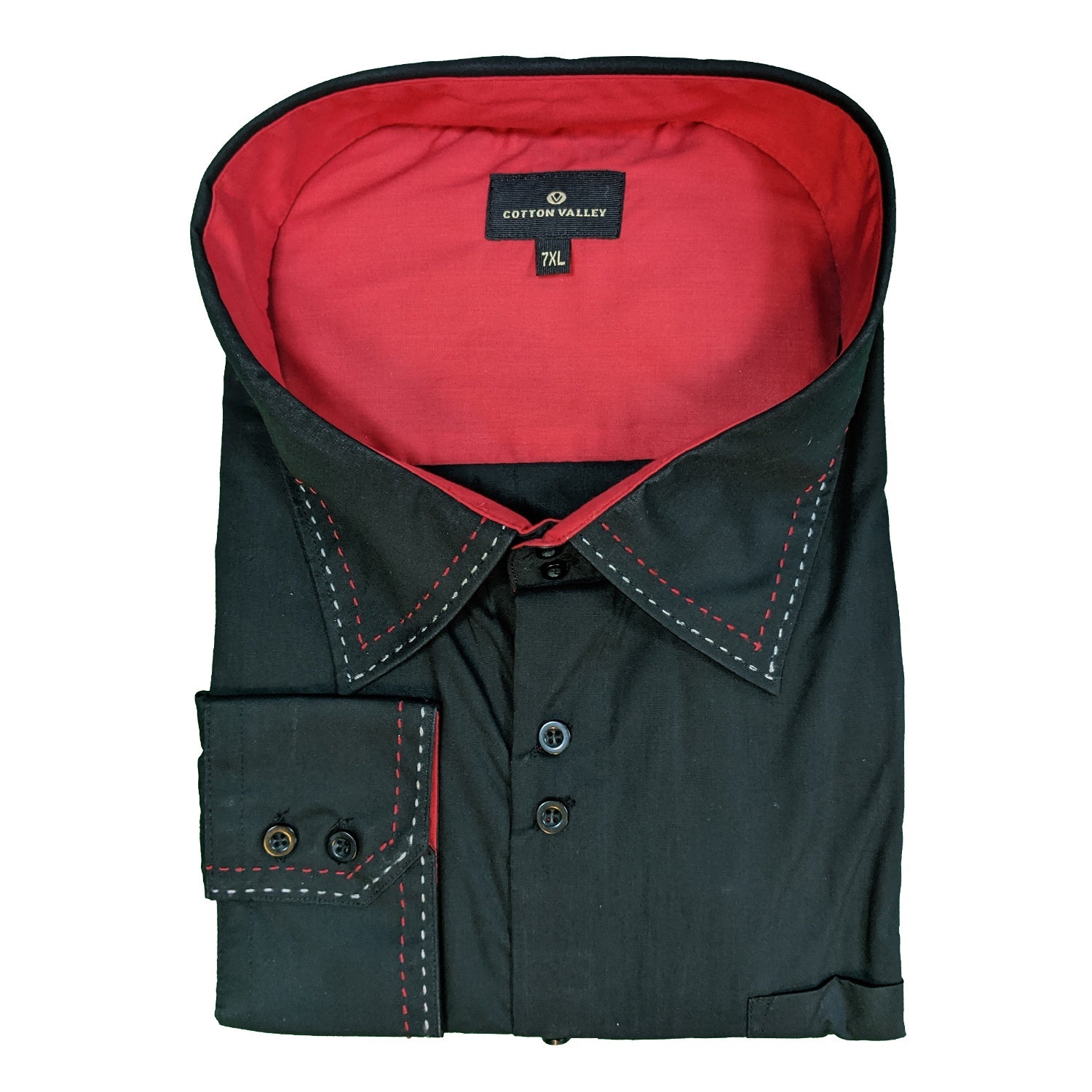 Cotton Valley L/S Shirt - 15515 - Black