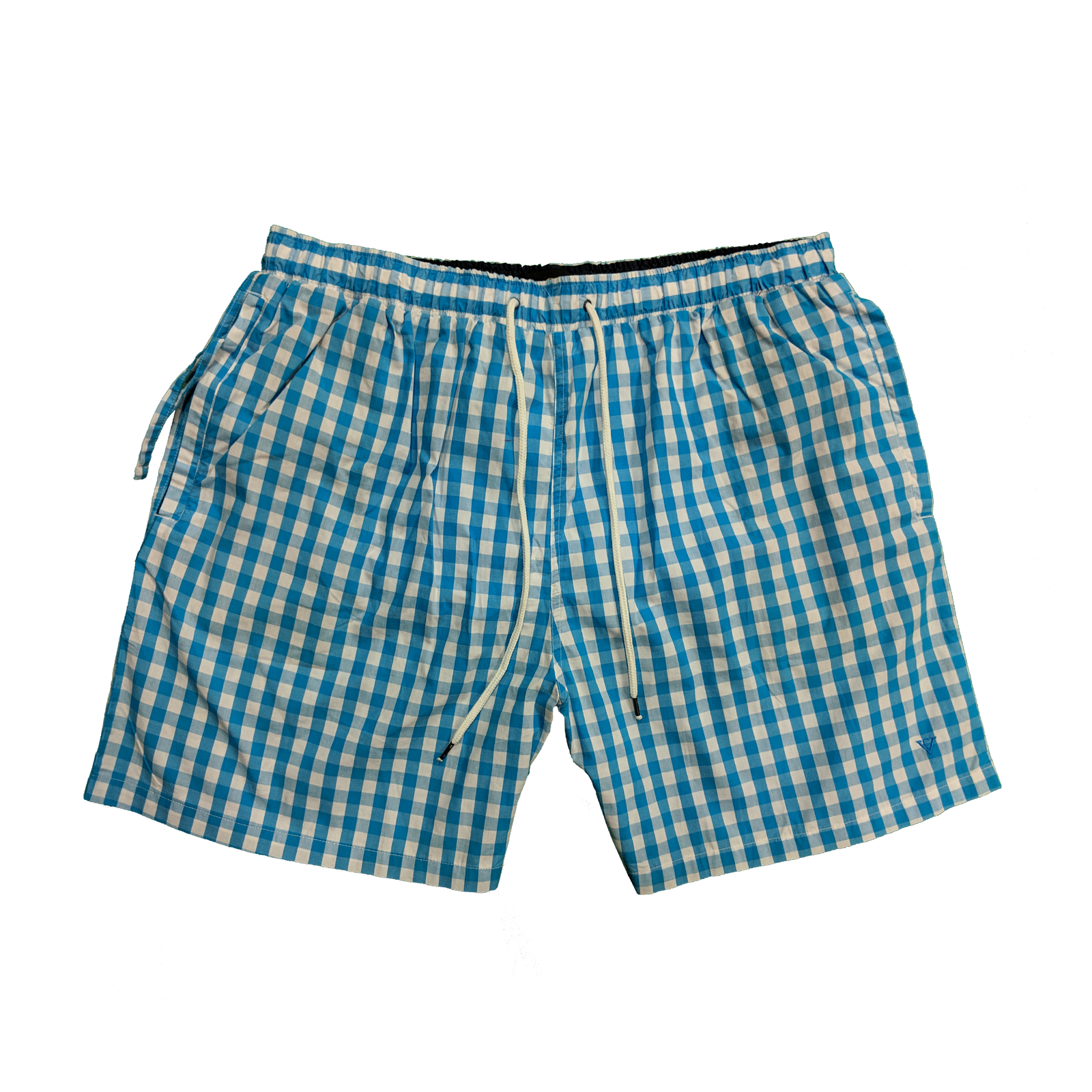 Cotton Valley Swim Shorts - 10496 - Blue Check