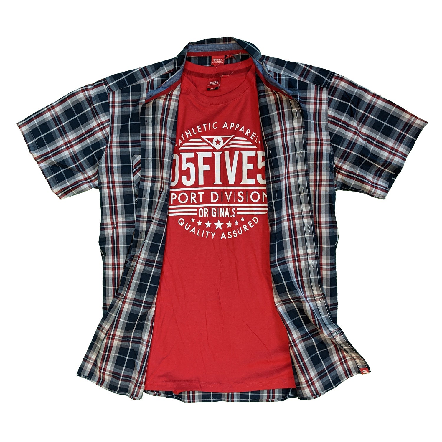 D555 S/S Shirt & T-Shirt - KS11485 - Kennedy - Navy 1