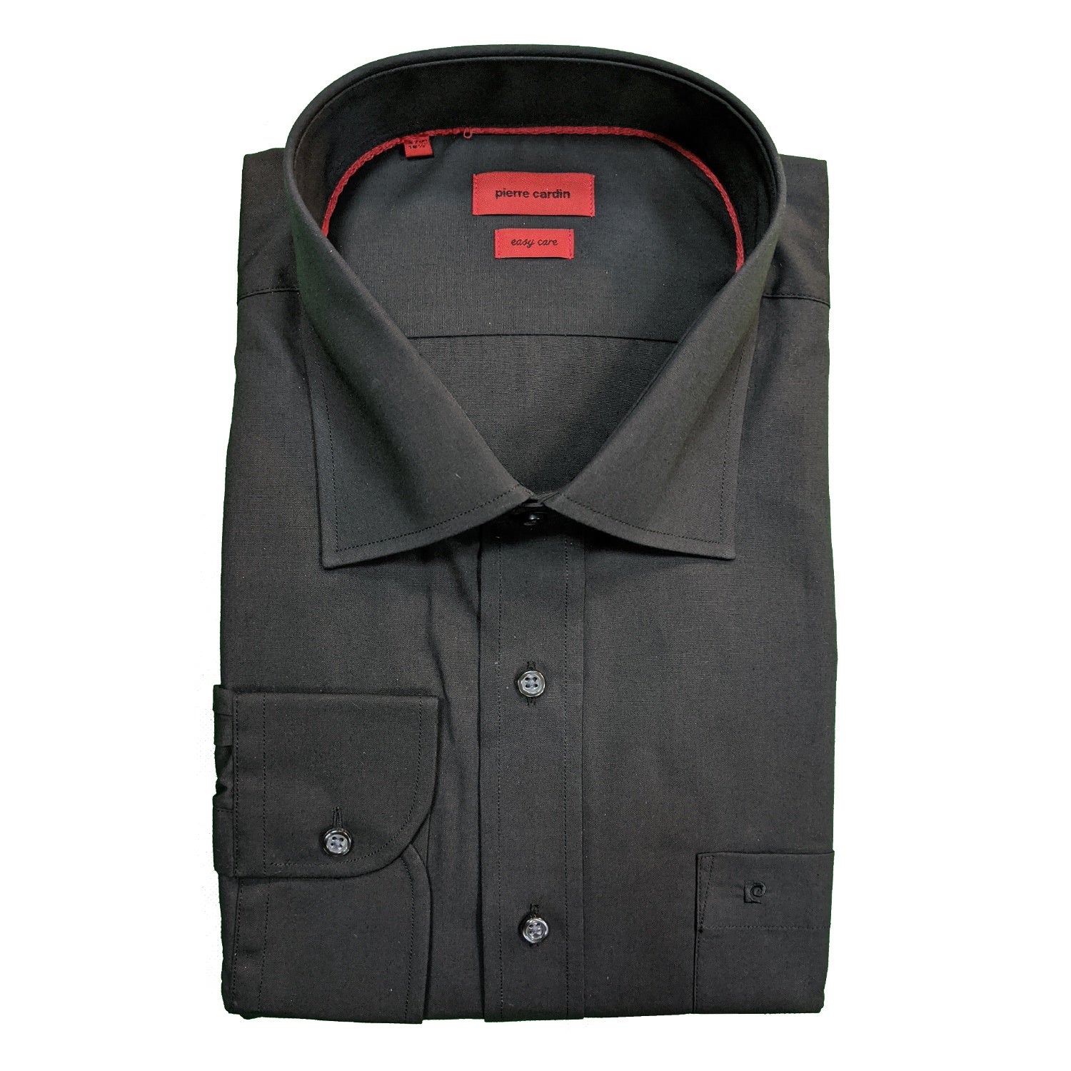 Pierre Cardin L/S Shirt - PC9000 - Black 1