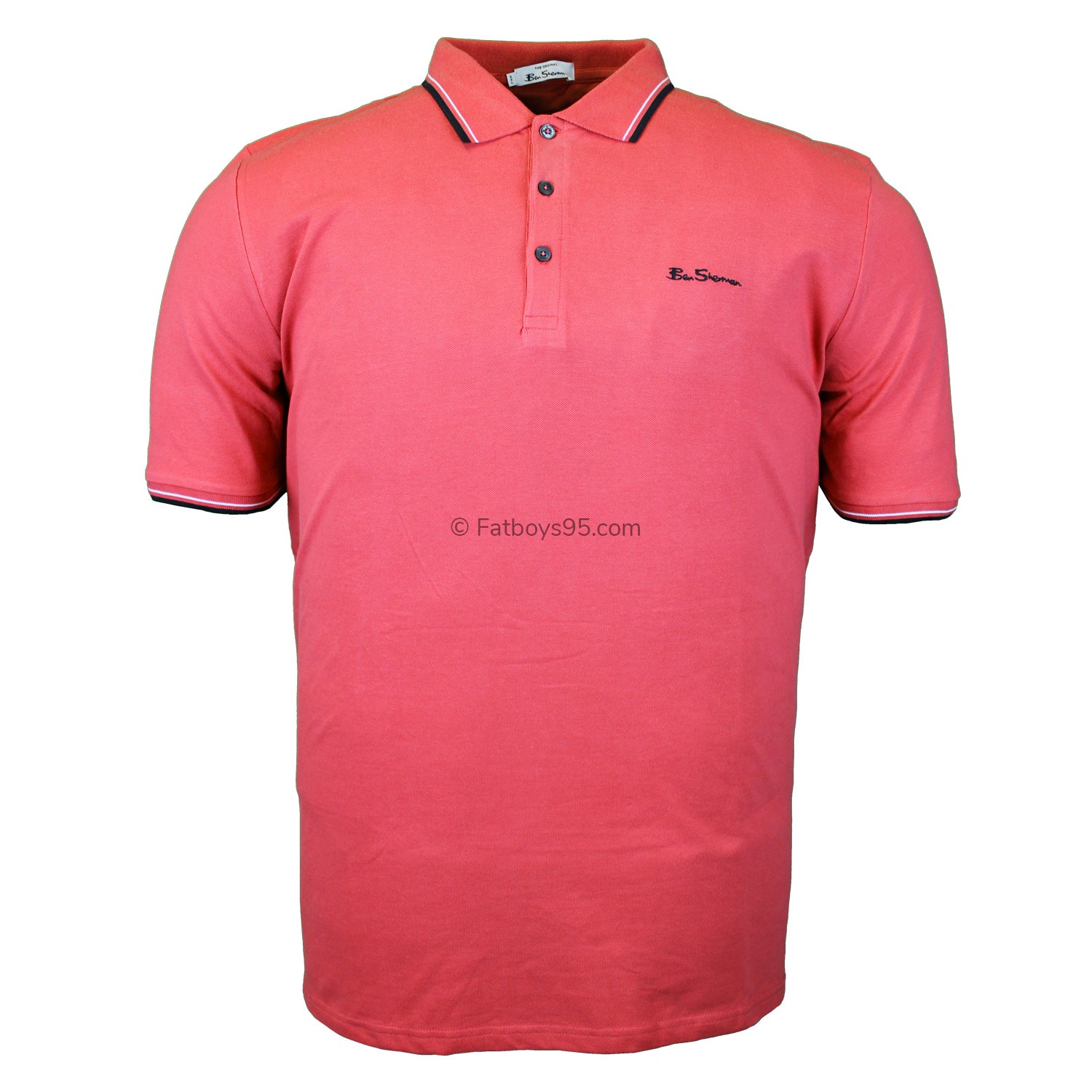 Ben Sherman Signature Polo - 0059310IL - Raspberry 1