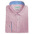 Double Two Prince of Wales Check L/S Shirt - GS4153 - Pink 1