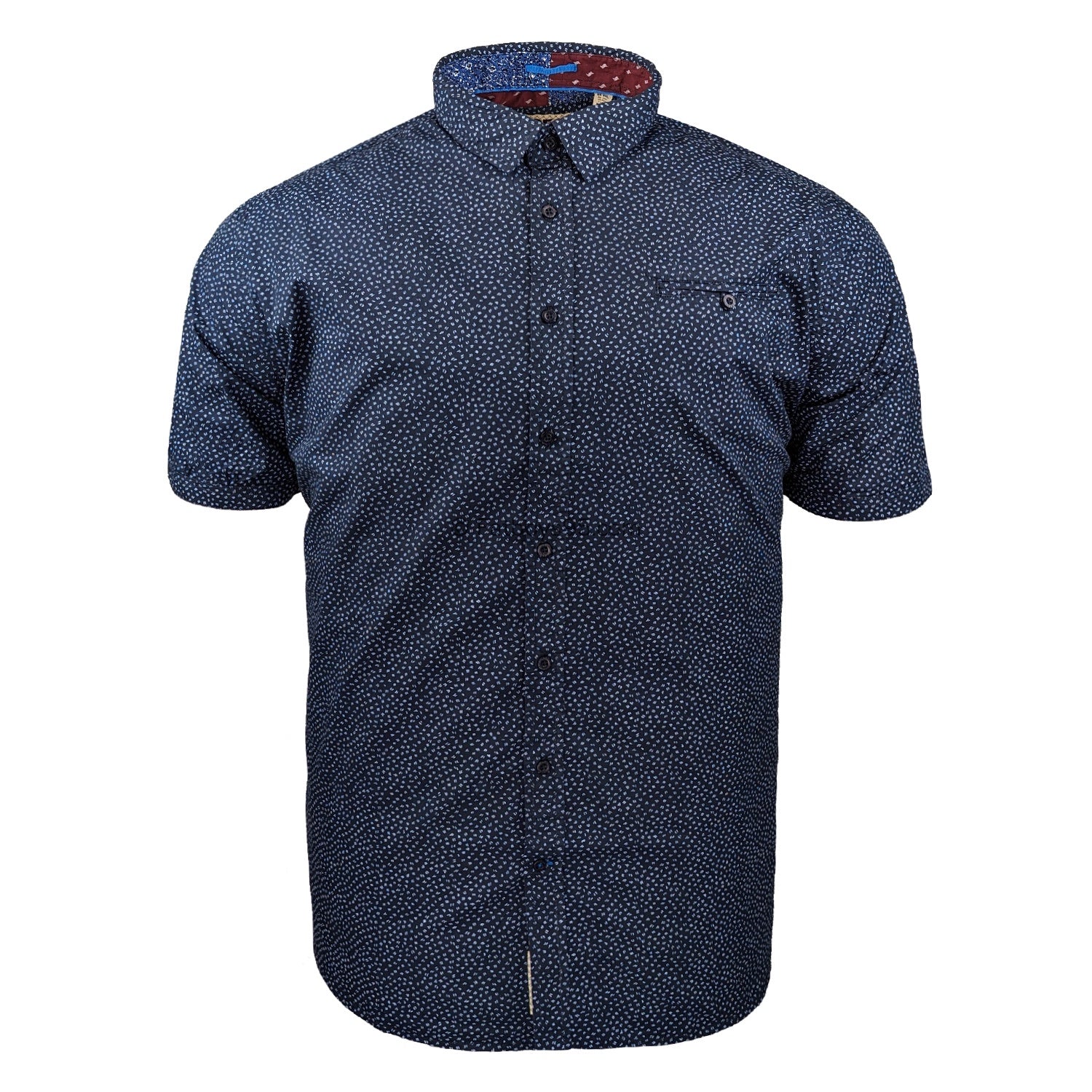 D555 S/S Shirt - Brody (101503) - Navy 1