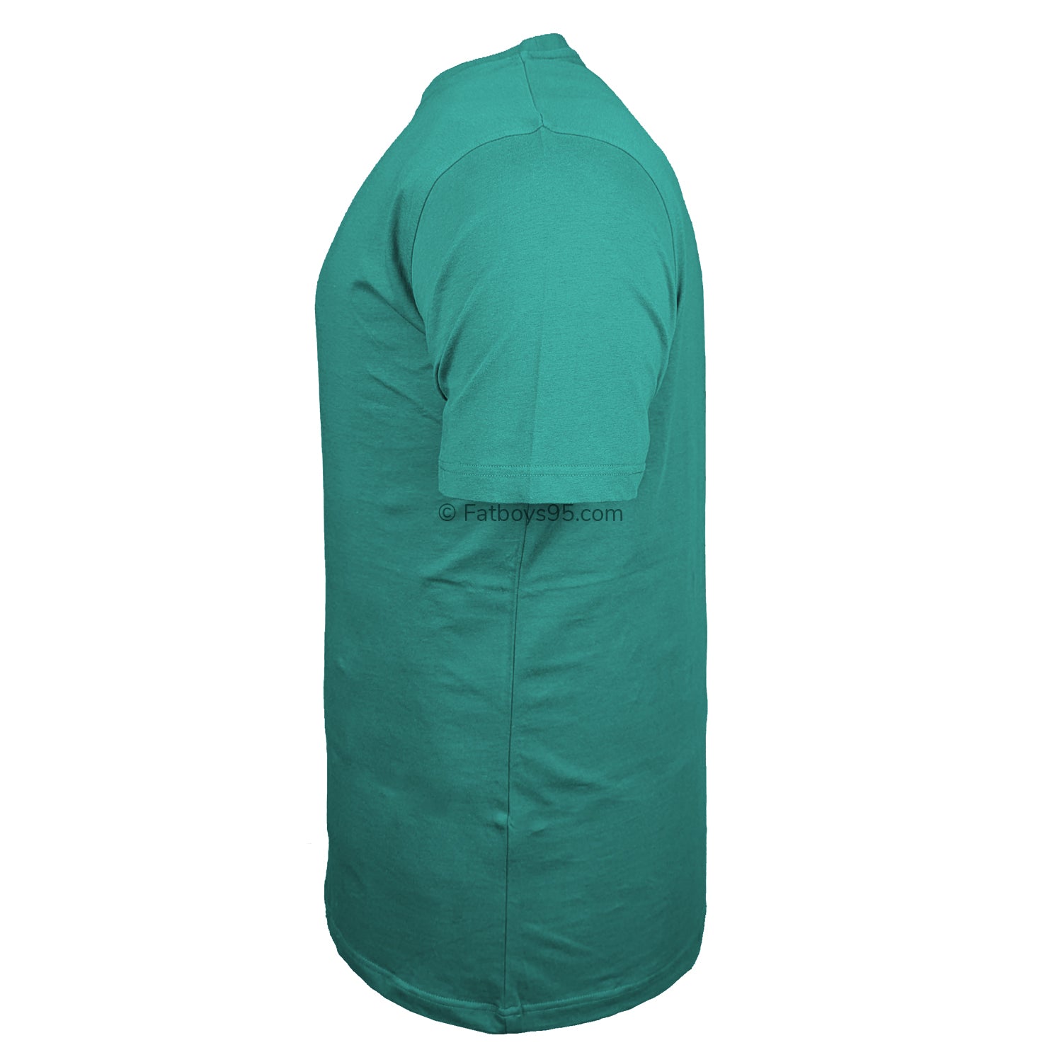 Espionage Plain Round Neck T-Shirt - T015 - Mallard Blue 4