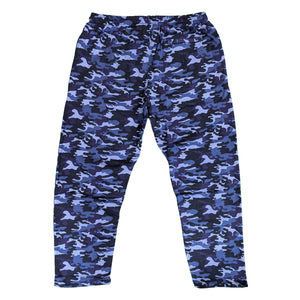 Forge Allover Camo Print Joggers - FBS 208 - Navy 3
