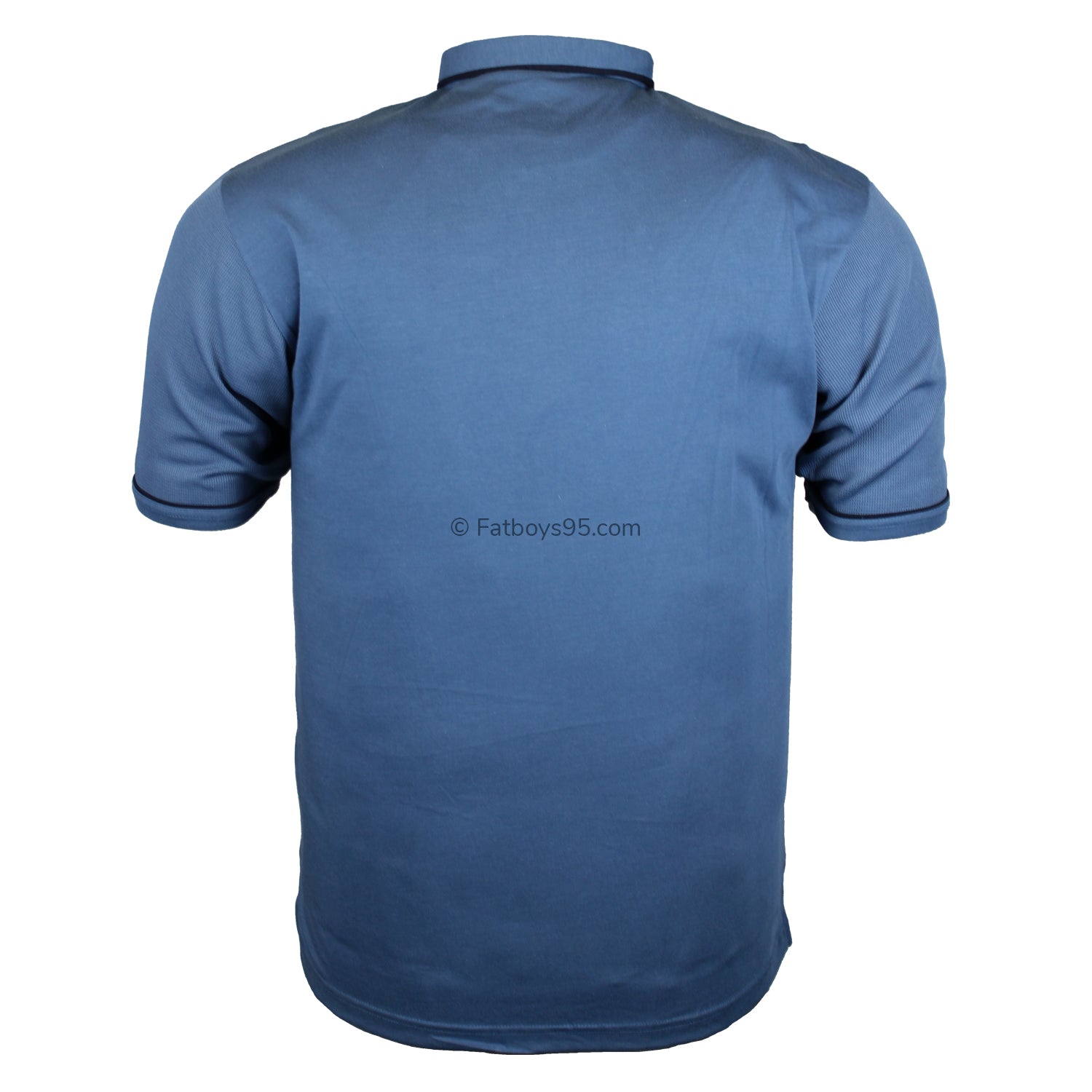 Forge Light Weight Panelled Golf Polo - FBS 419 - Denim 3