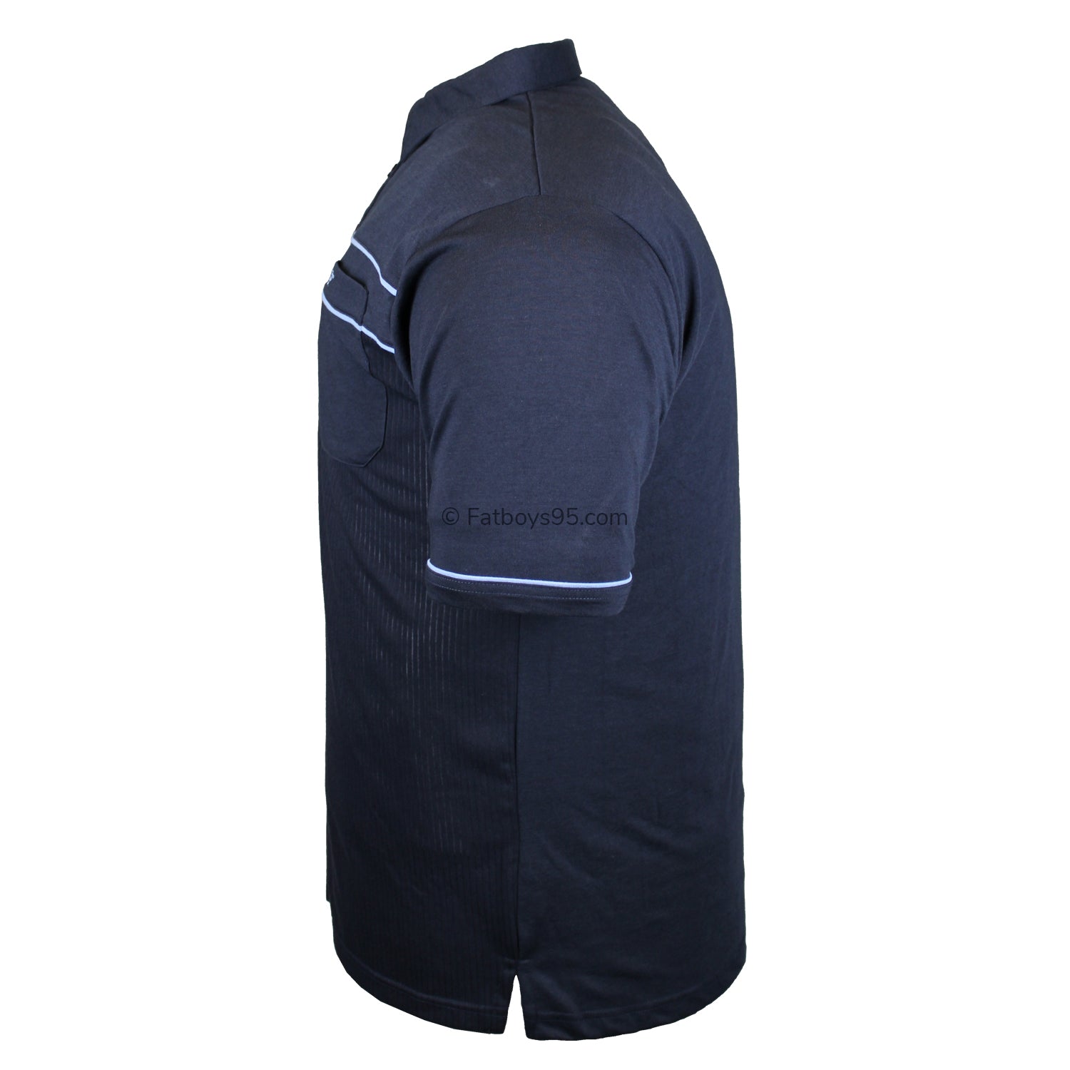 Forge Light Weight Panelled Golf Polo - FBS 420 - Navy 4