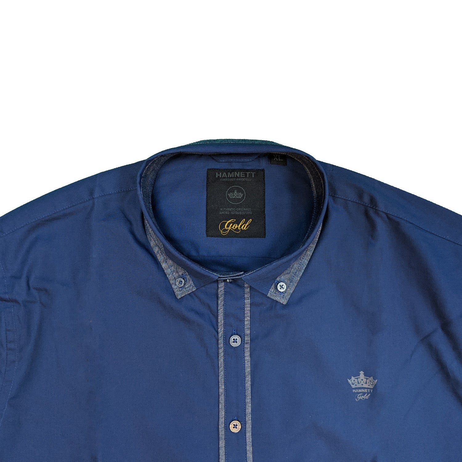 Hamnett L/S Shirt - DF220 - Navy 3
