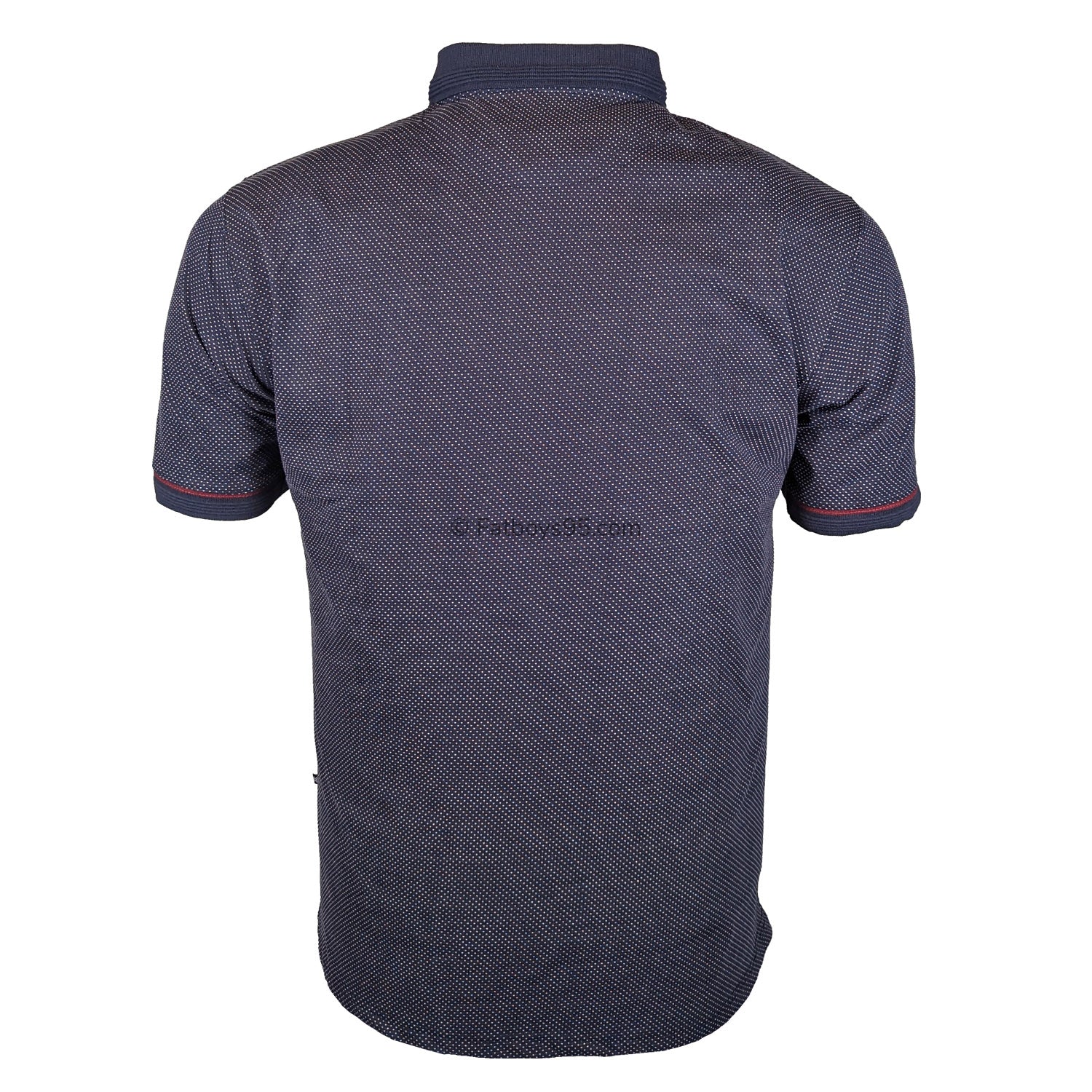 Kam Premium Birdseye Jersey Polo - KBS 5469P - Navy 3